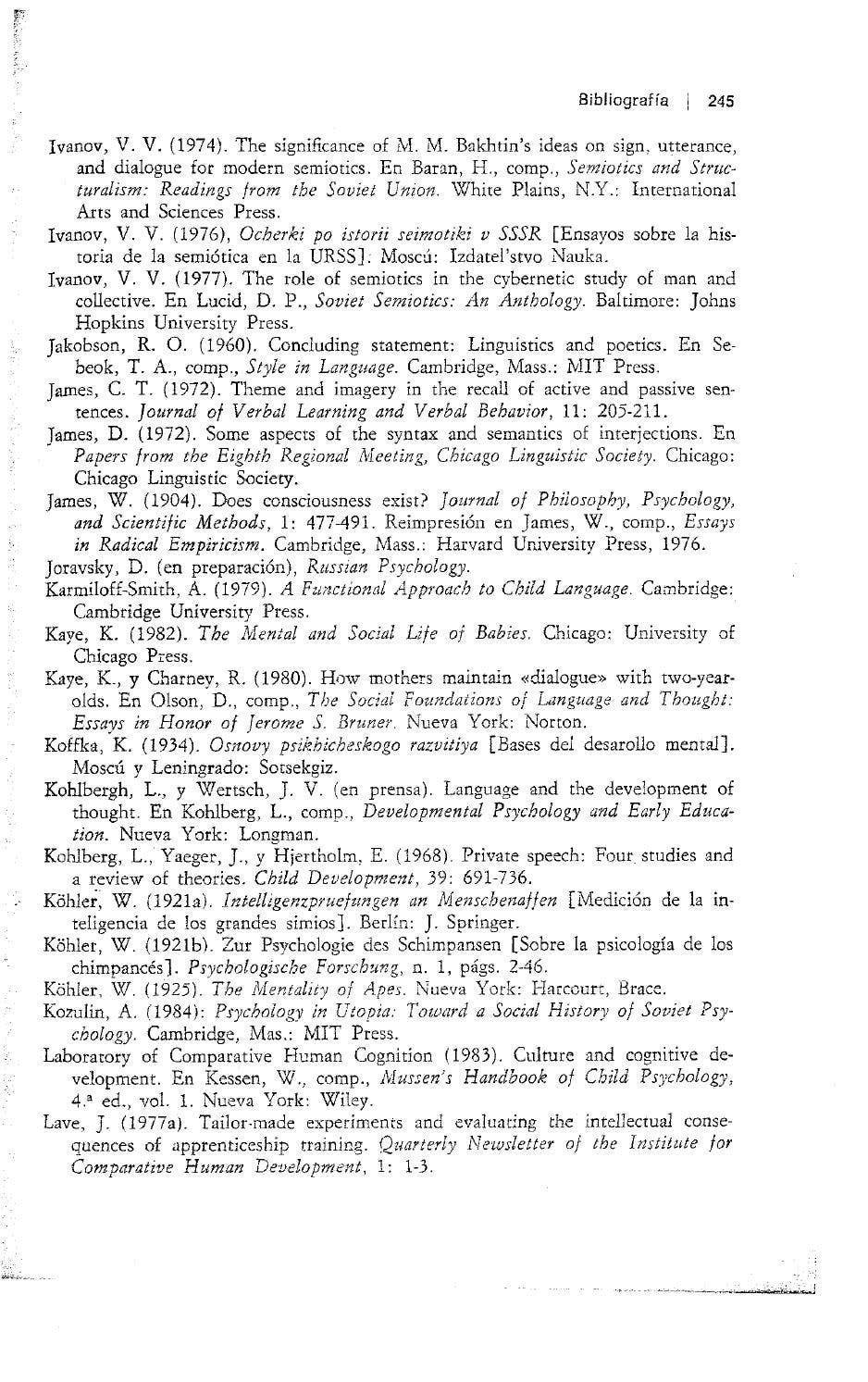 Wertsch james vygotsky y la formacion social de la mente by Luis ...