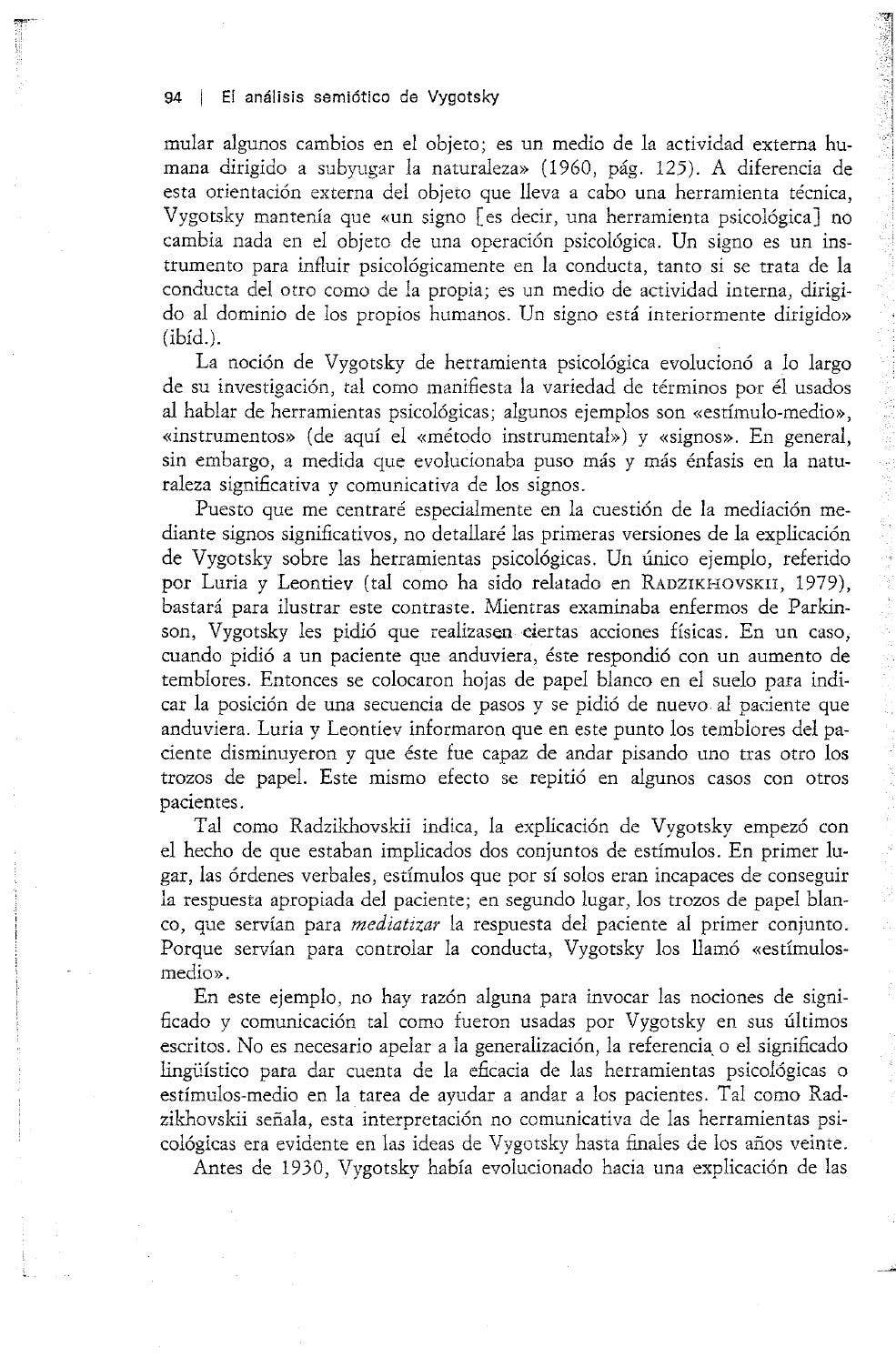 Wertsch james vygotsky y la formacion social de la mente by Luis ...