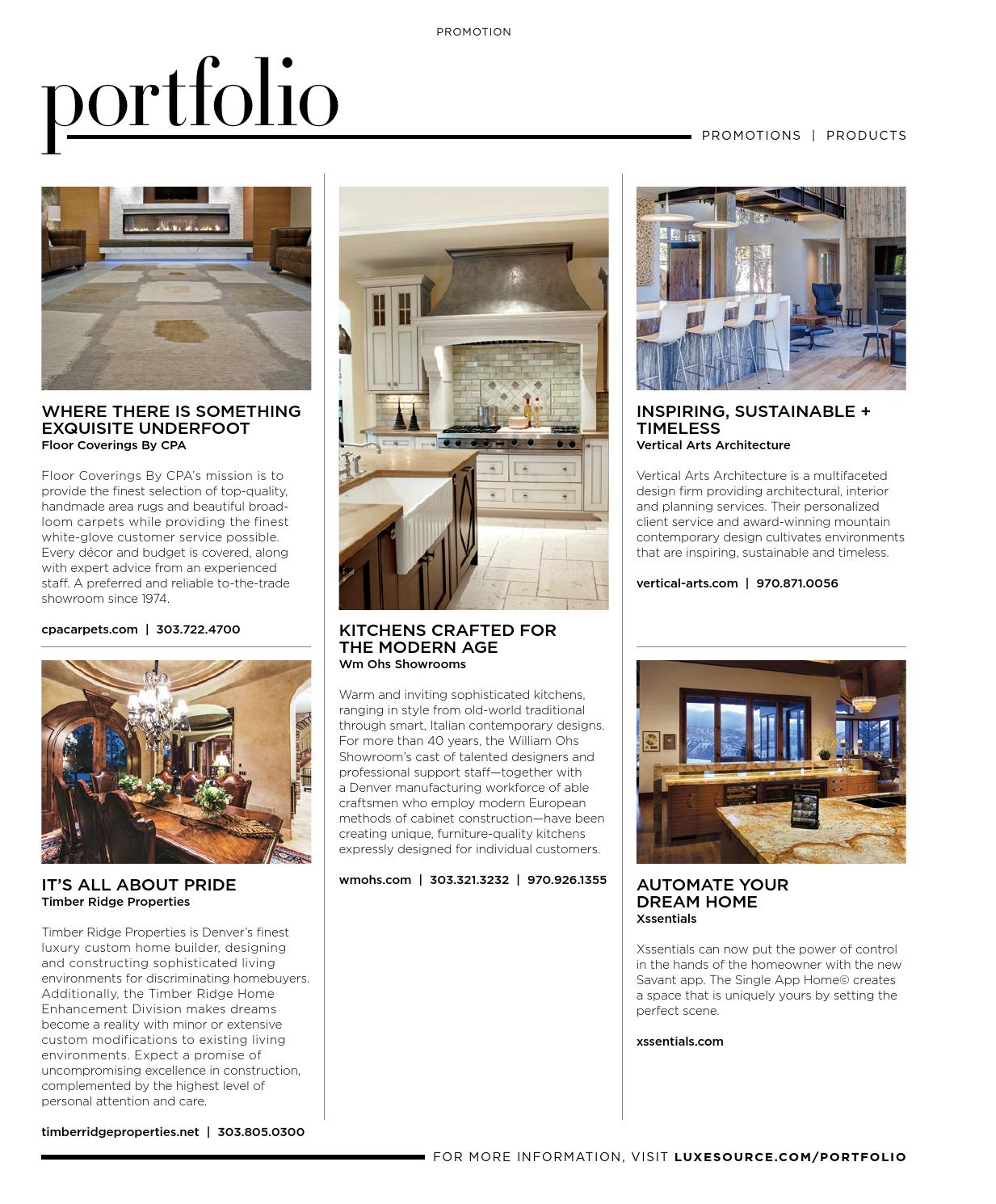 Luxe Magazine Spring 2017 Colorado By Sandow Issuu