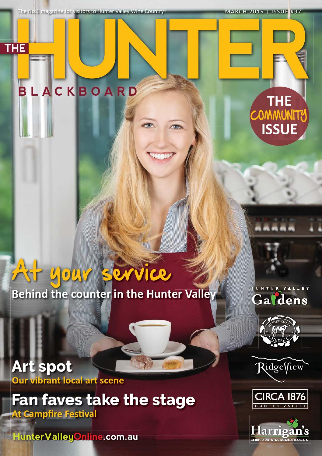 The Hunter Blackboard March 2015 by WCP MEDIA HUNTER VALLEY Issuu