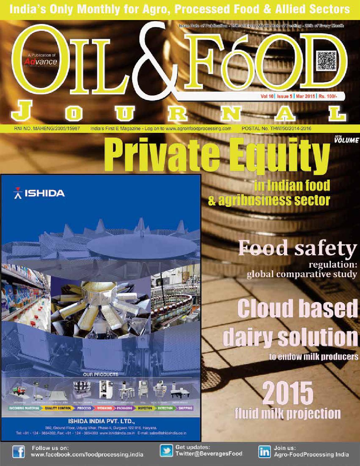 Oil & Food Journal March 2015 by Advance Info Media & Events Issuu