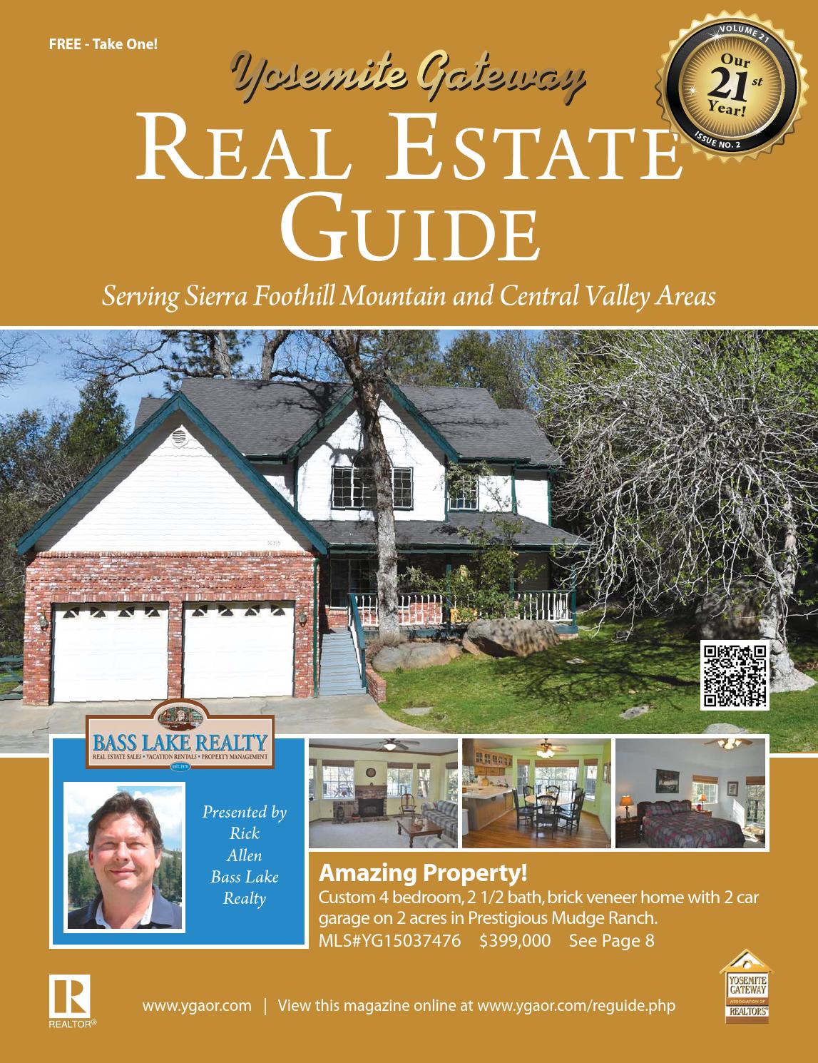 Yosemite Gateway Real Estate Guide Vol 21 No 2 by