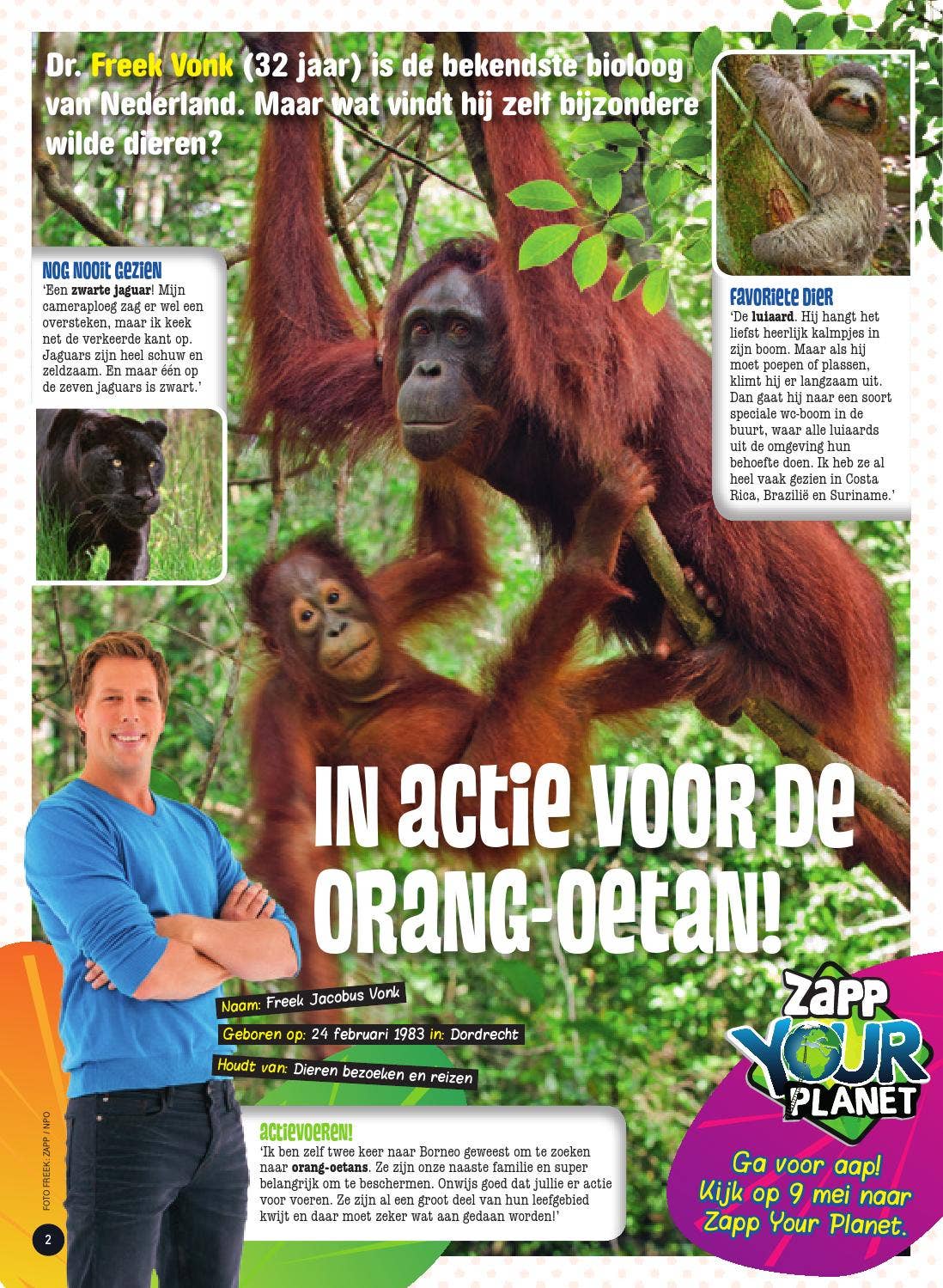 Wnf Ranger Club WNF-Rangerclub TamTam april 2015 by Wereld Natuur Fonds - Issuu