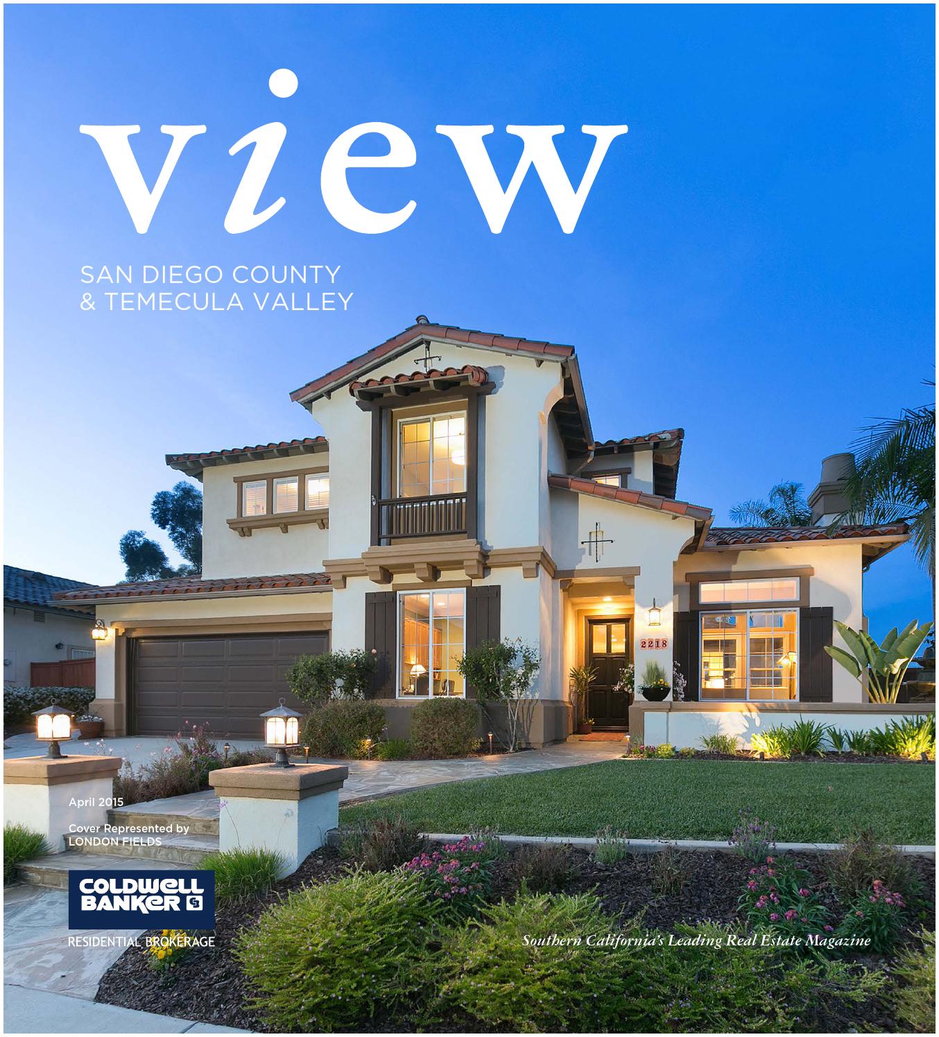 View San Diego/Temecula Valley by Coldwell Banker Issuu