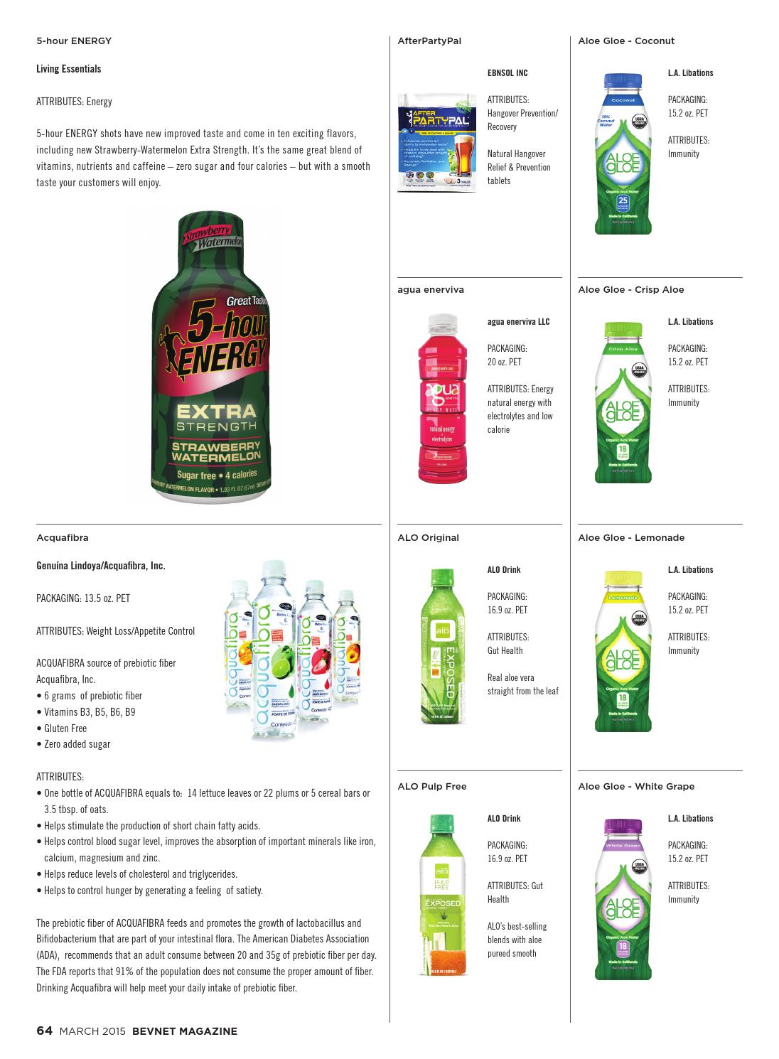2015 Functional Beverage Guide by Issuu