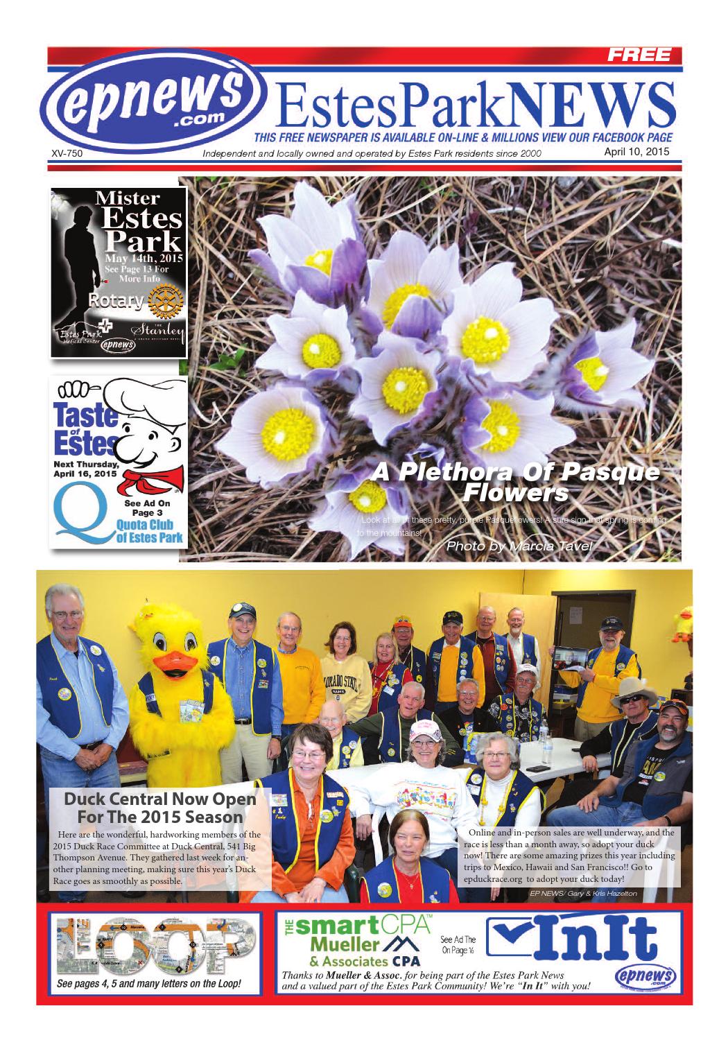 Estes Park News, April 10, 2015 by Estes Park News, Inc - Issuu
