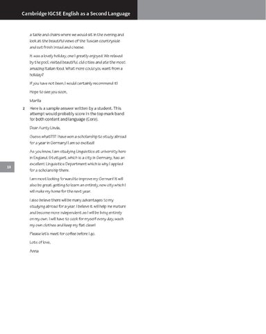 Preview Cambridge IGCSE® English as a Second Language Teacher's Book ...