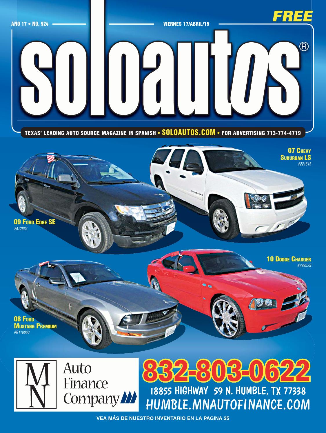 Solo Autos Houston by Digital Publisher Issuu