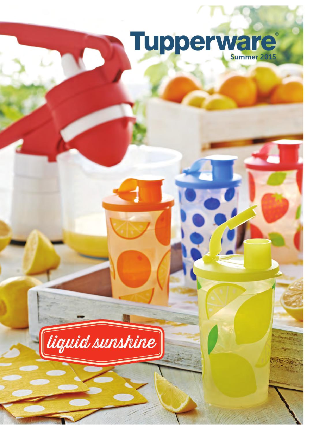 Tupperware Summer 2015 Catalog (USA) by MYTWPAGE Issuu