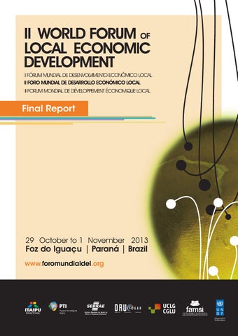 II World Forum of local Ecnomic Development 第 3 页