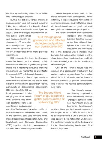 II World Forum of local Ecnomic Development 第 7 页