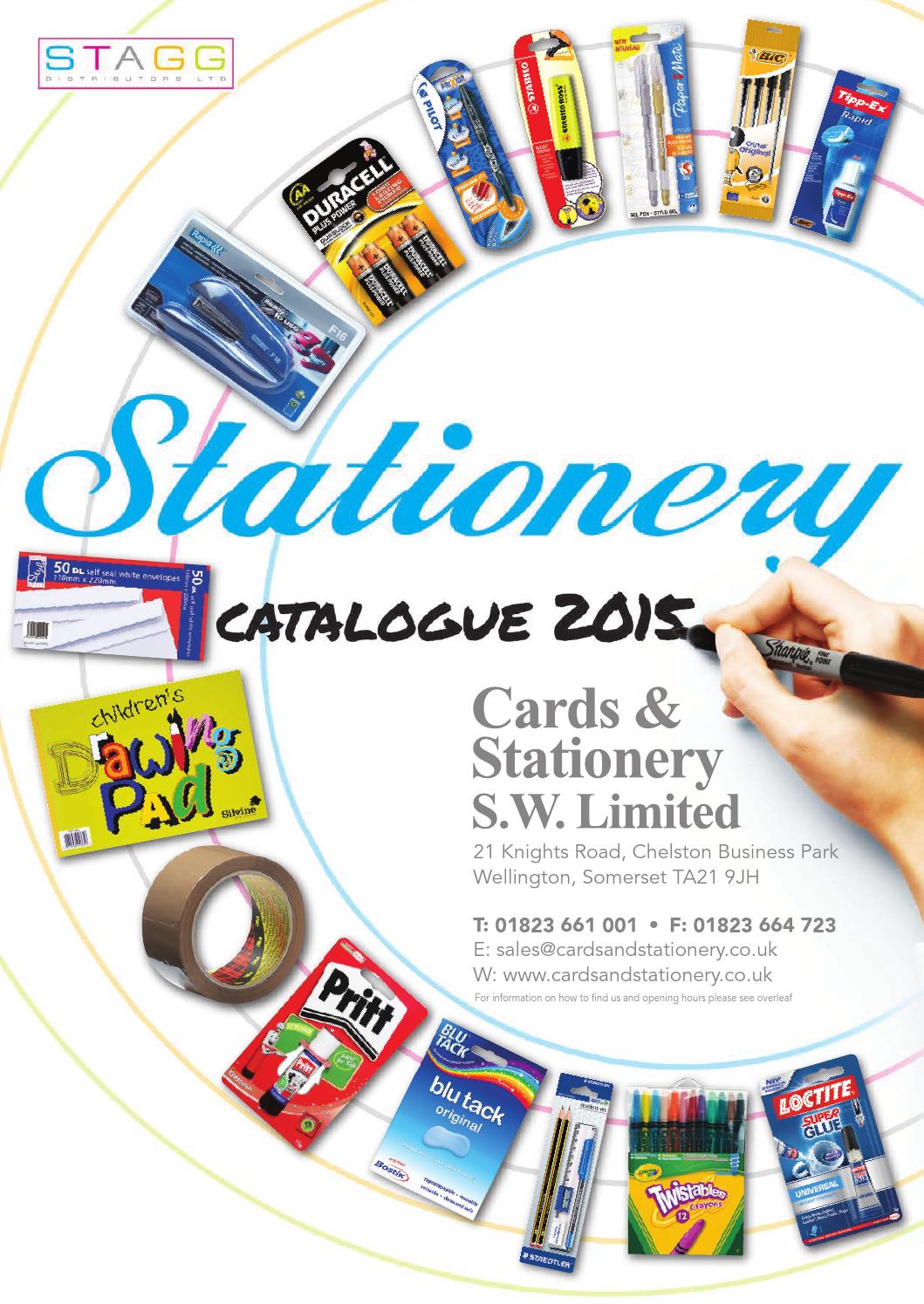 STAGG Stationery Catalogue CAS 2015 by STAGG Distributors Issuu