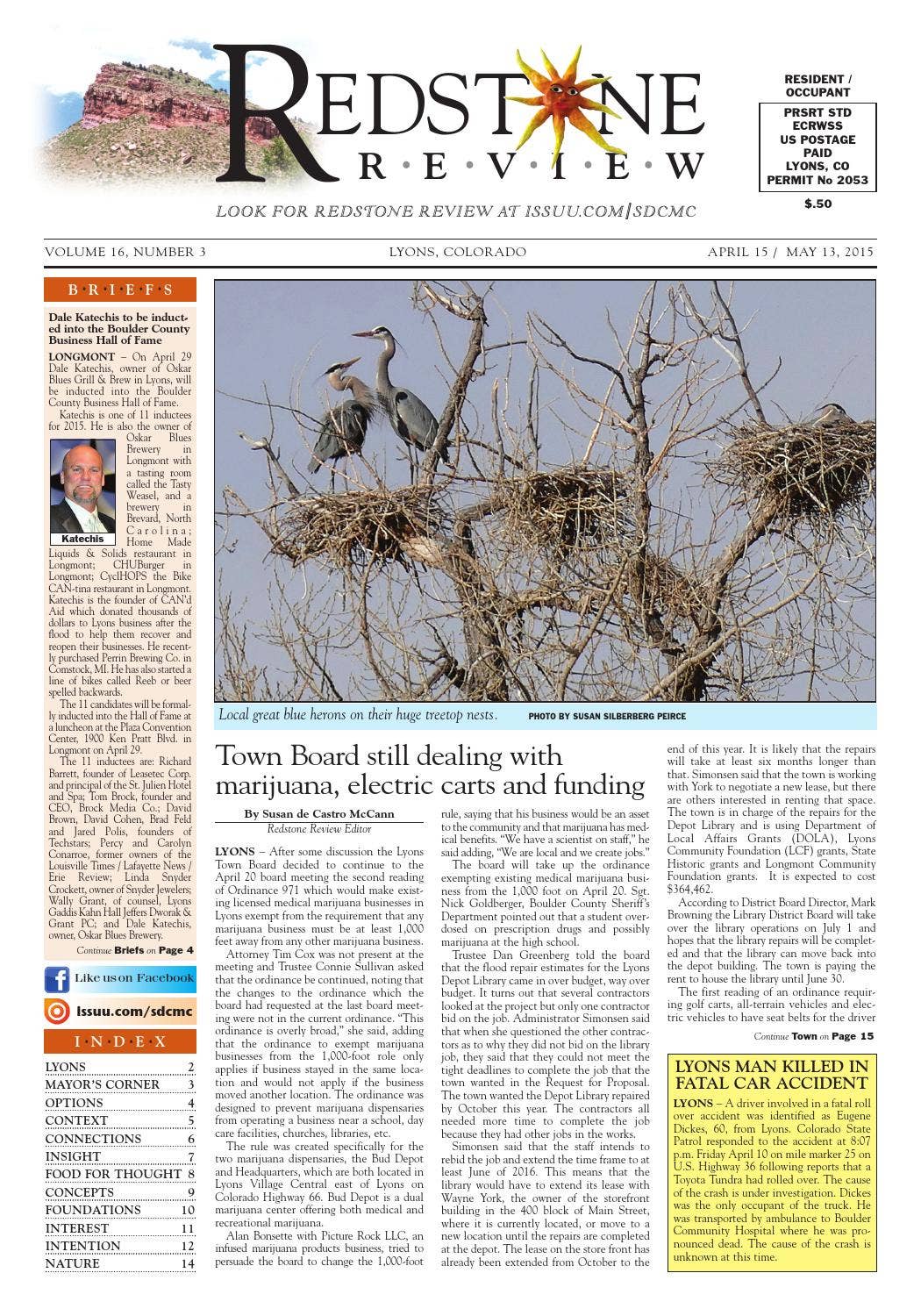 Redstone Page Redstone April May 2015 by Redstone Review - Issuu