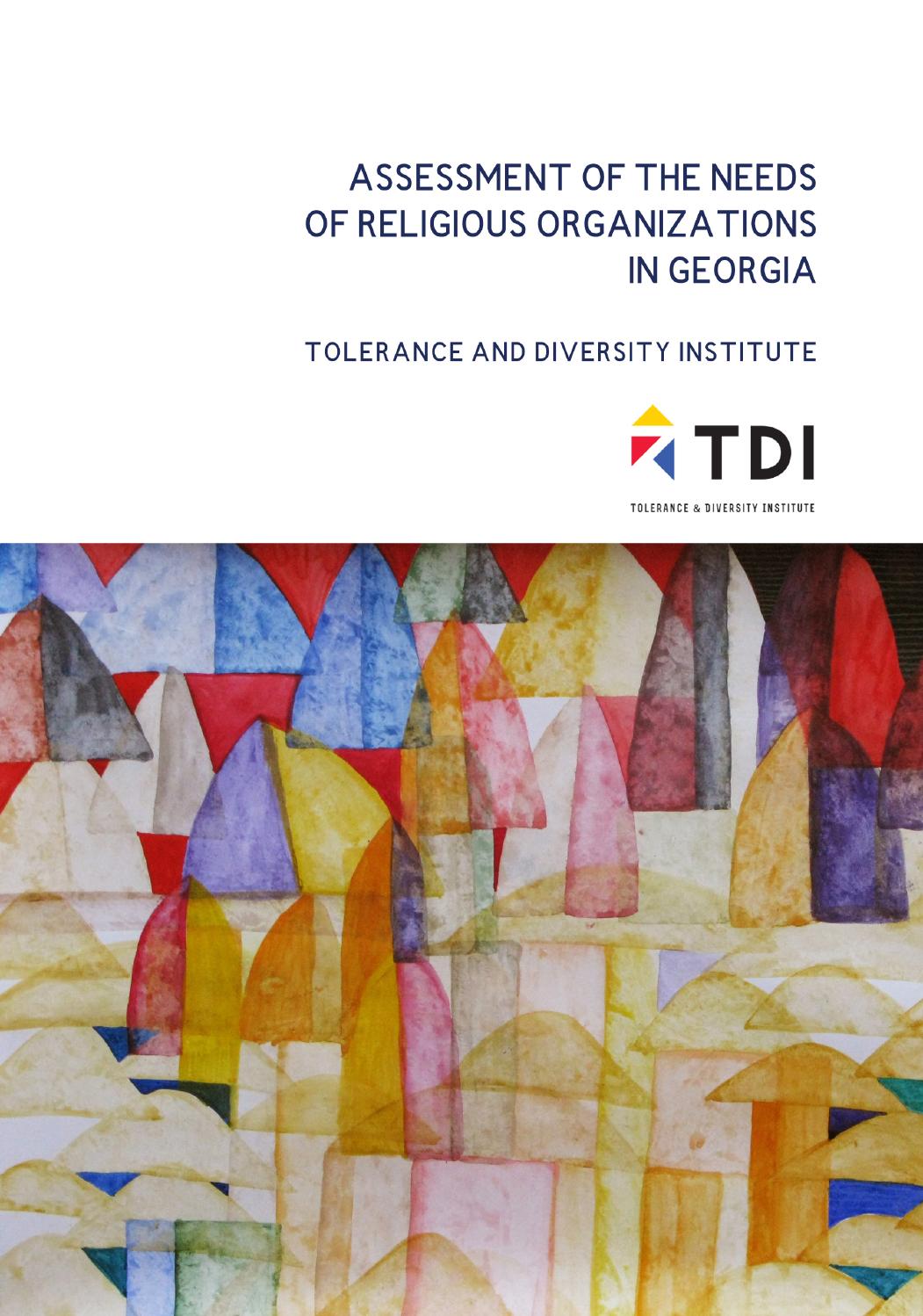 Tolerance And Diversity Institute By Un Association Of Georgia Issuu