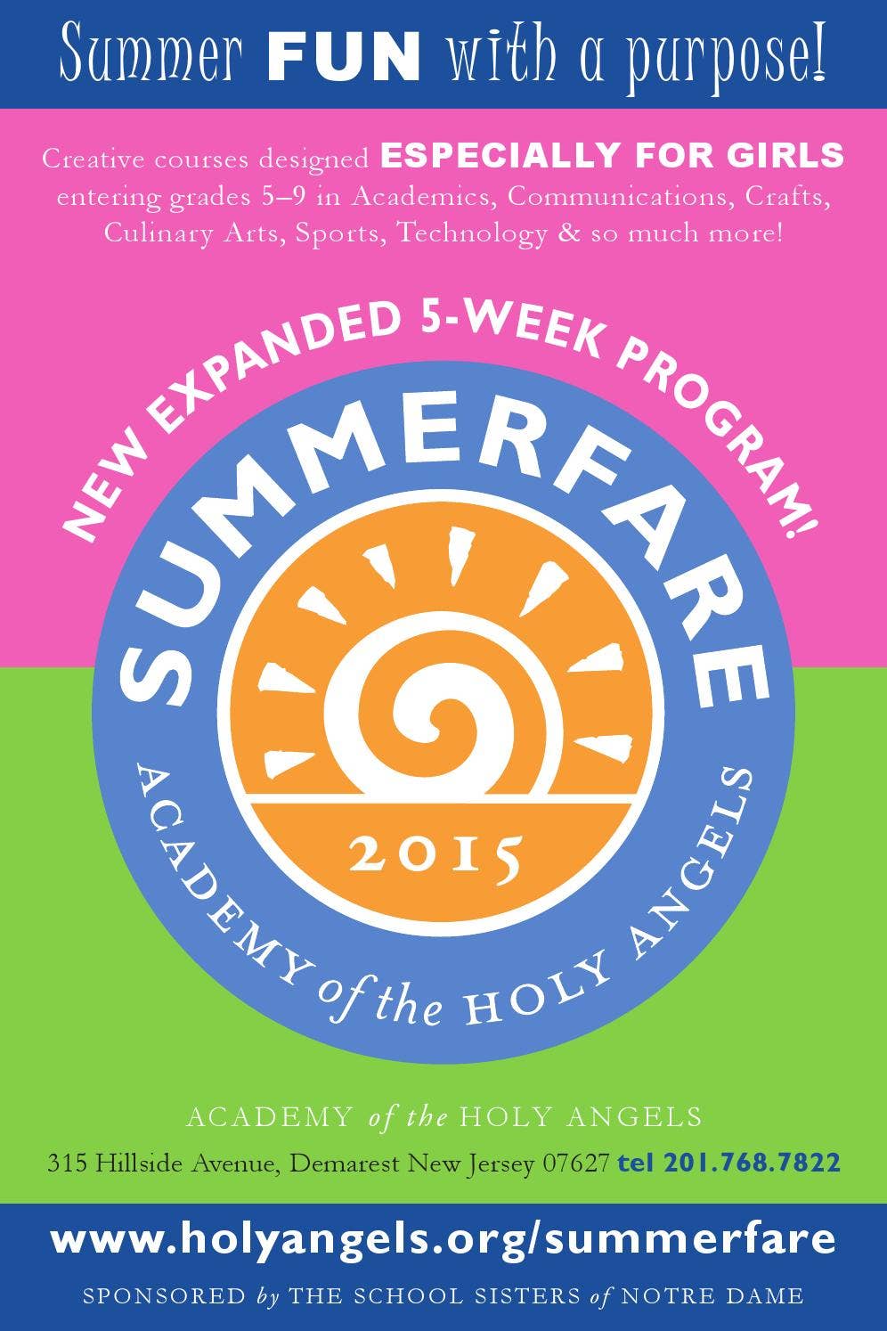 Summerfare 2015 by Academy of the Holy Angels - Issuu