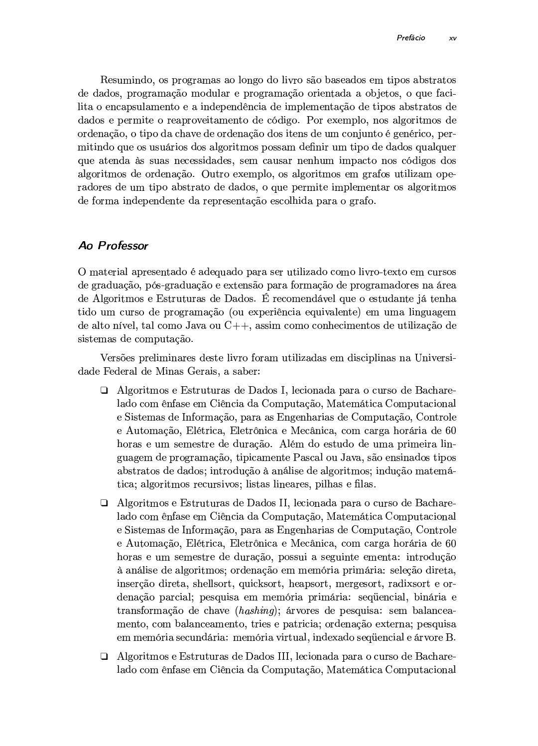 Projeto de Algoritmos com implementações em Java e C++ by Cengage ...