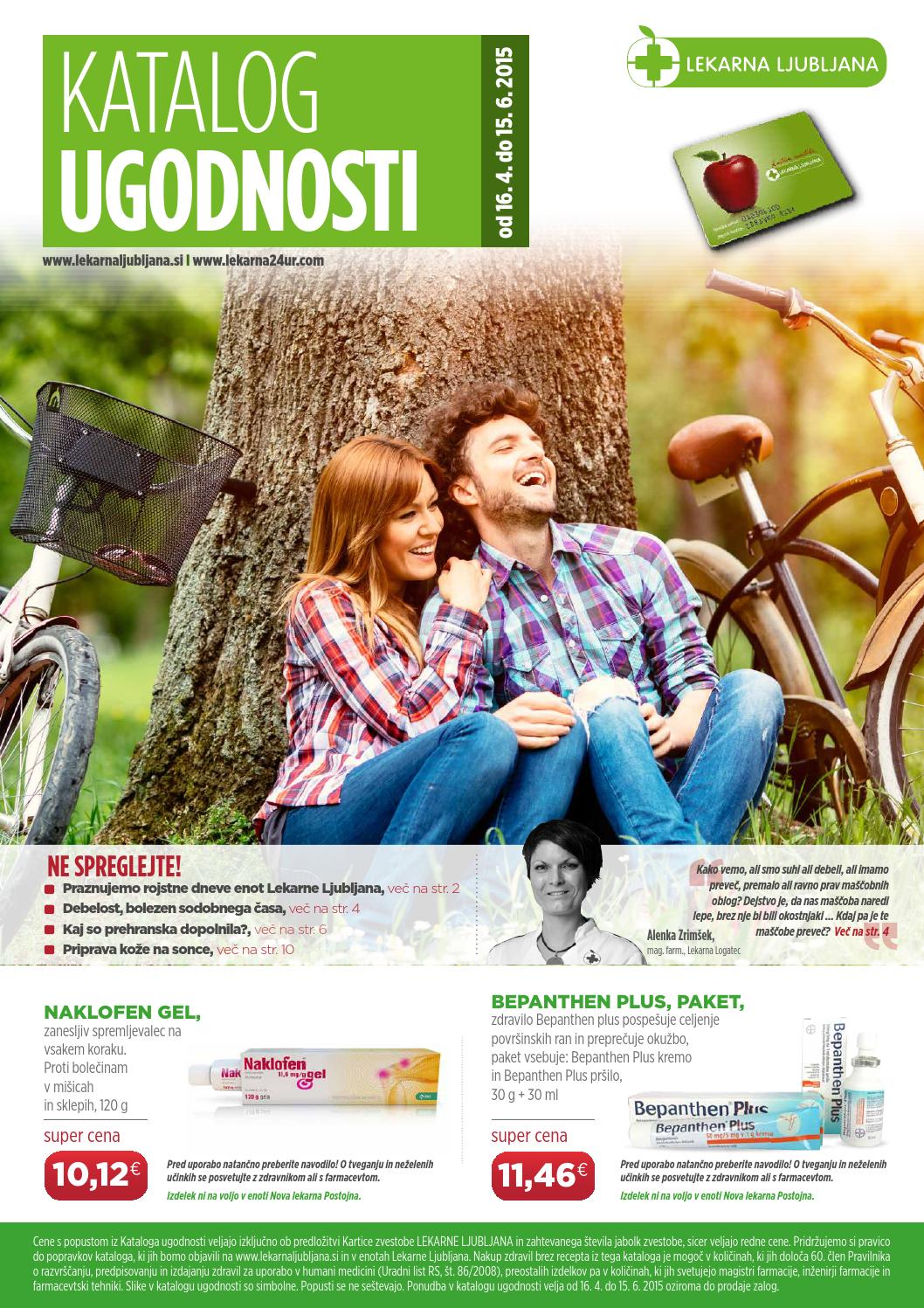 Ll katalog april 2015 web by Lekarna Ljubljana Issuu