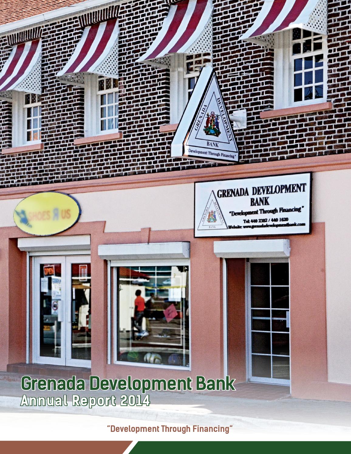 Grenada Development Bank Annual Report 2014 by Innovative Marketing