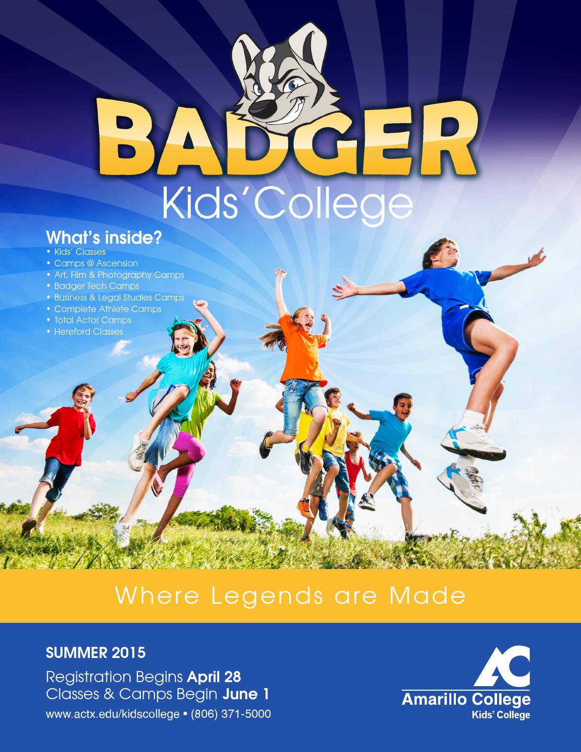 Kids College 2015 Summer by Amarillo College Issuu