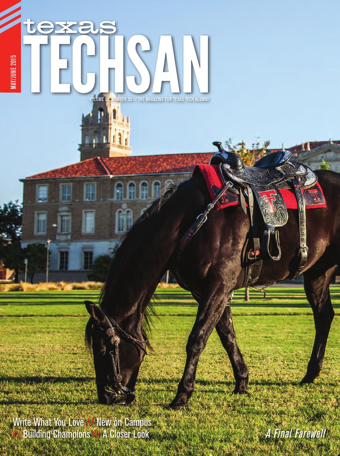 Texas Techsan May/June 2015 by Texas Tech Alumni Association - Issuu