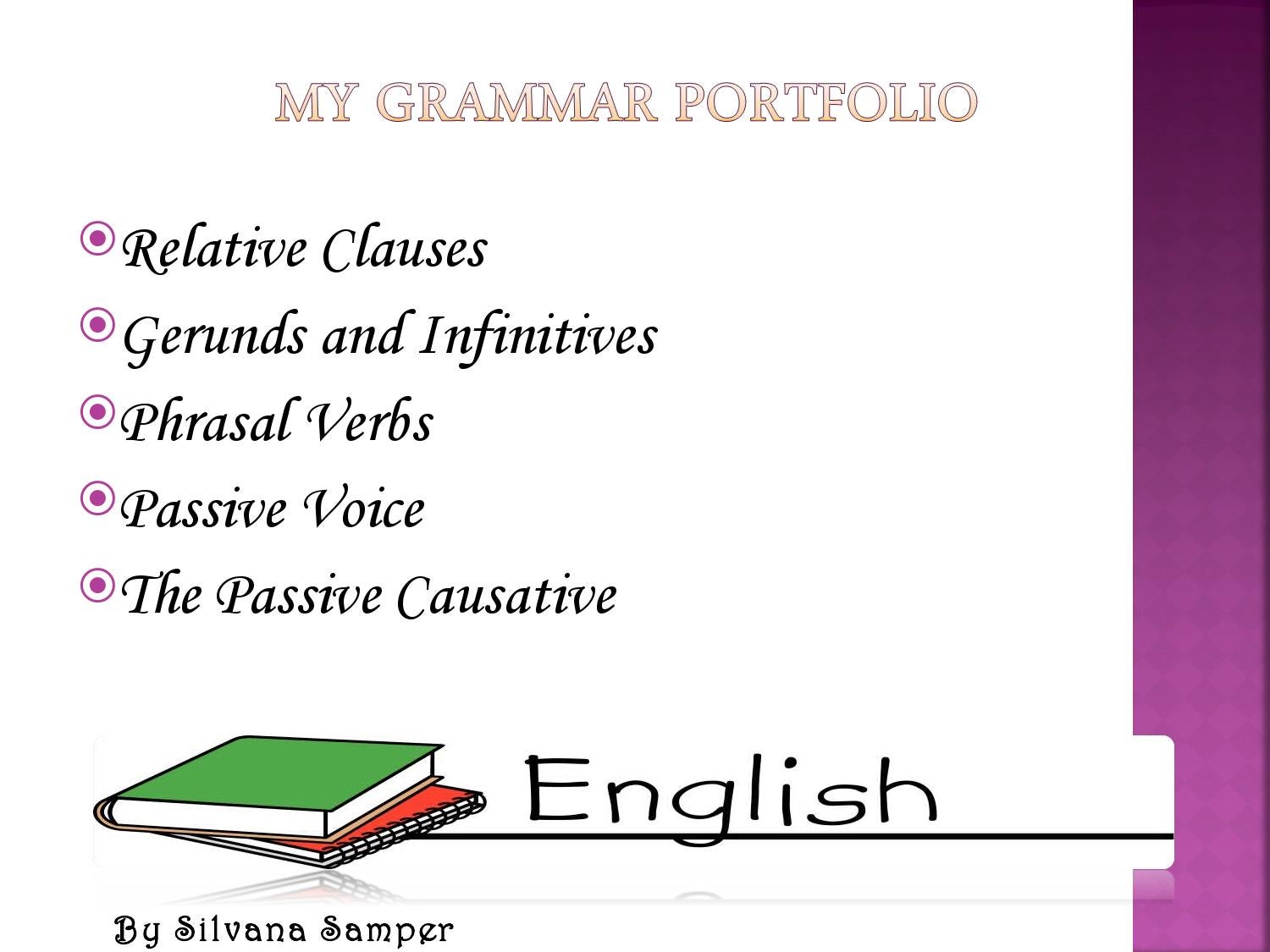 Grammar Portfolio by Silvana Samper - Issuu
