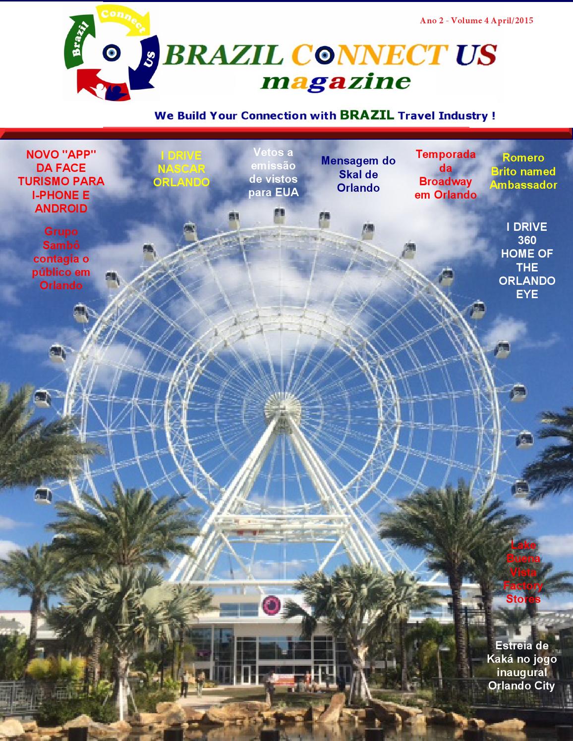 Brazil connect magazine ano 2 volume 4 april 2015 by BRAZIL CONNECT US ...