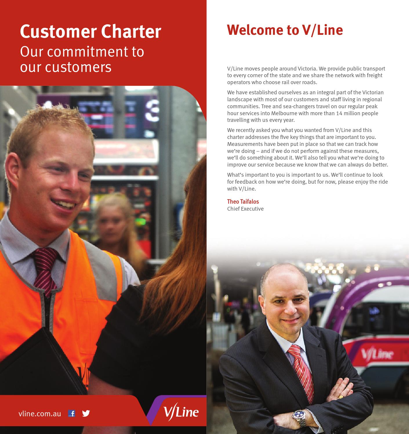 V/Line customer charter by V/Line Issuu