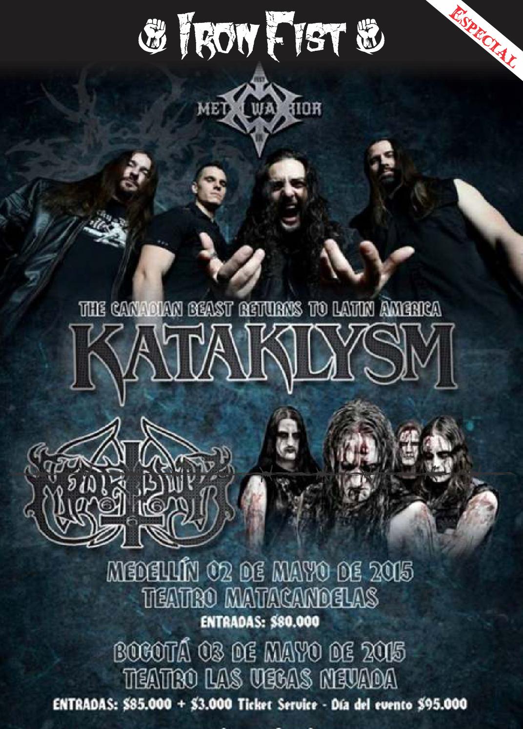 Especial Kataklysm by IRON FIST ´Zine (Colombia South America) Issuu