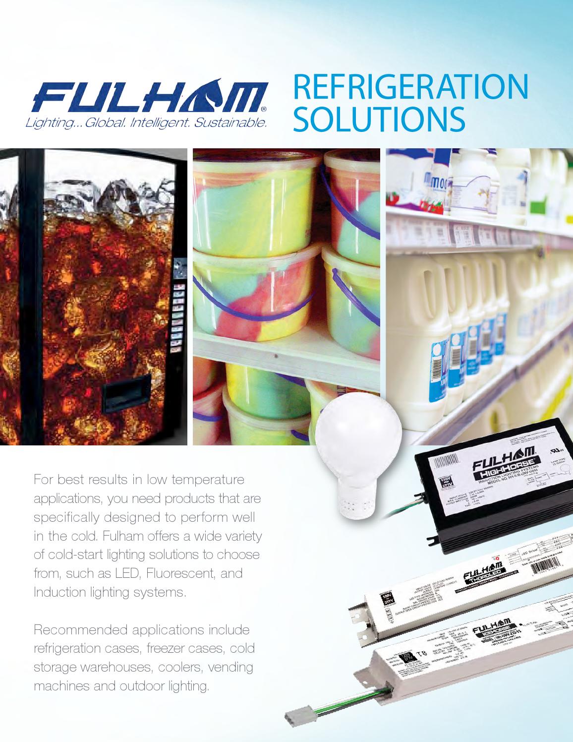 Refrigeration Solutions by Fulham by Fulham Co., Inc. Issuu