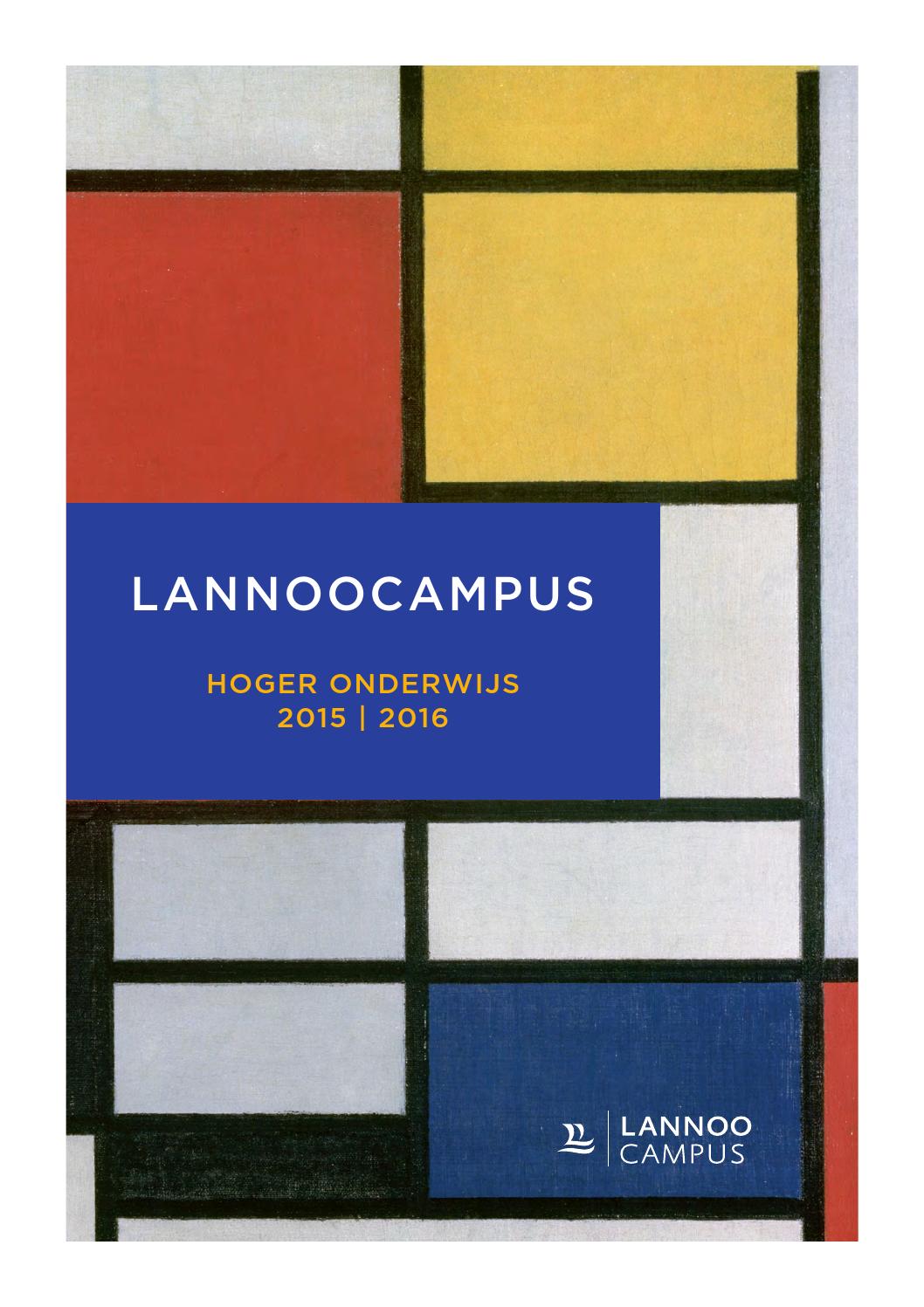 LannooCampus Catalogus Hoger Onderwijs 2015 2016 by