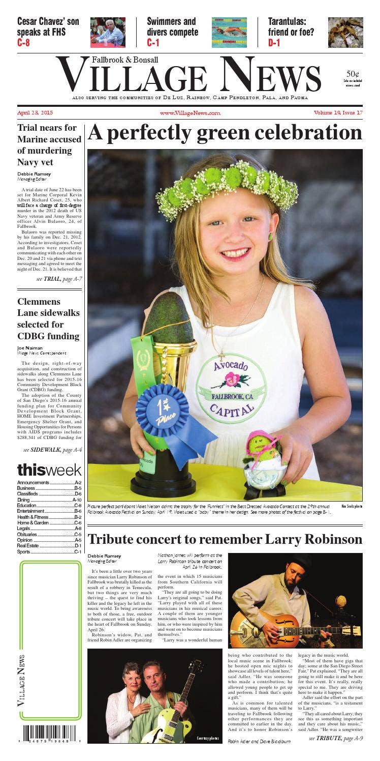Fallbrook Village News by Village News, Inc. - Issuu