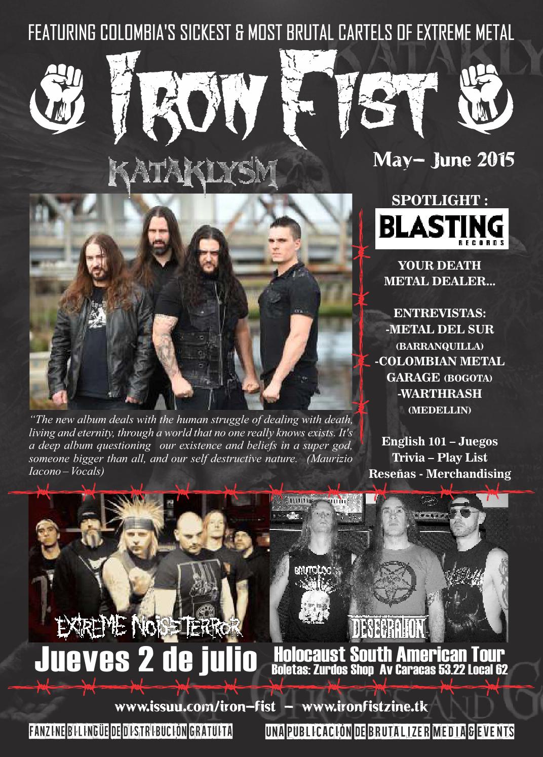 Iron Fist 20 by IRON FIST ´Zine (Colombia South America) Issuu