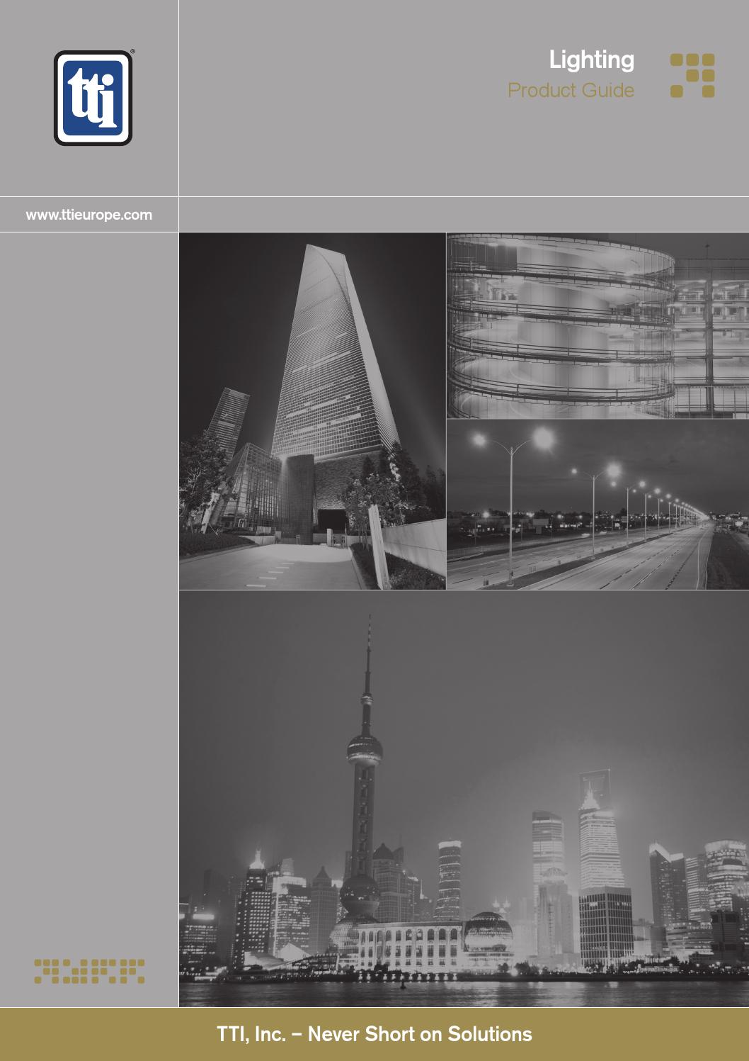 Tti Lighting Product Guide By Tti Inc Issuu
