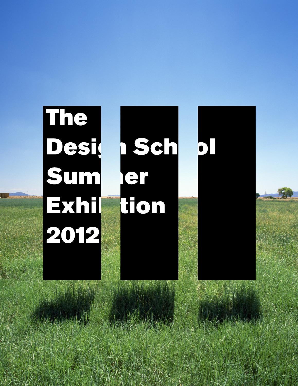 Student Exhibition Catalog 2012 by The Design School at Arizona State