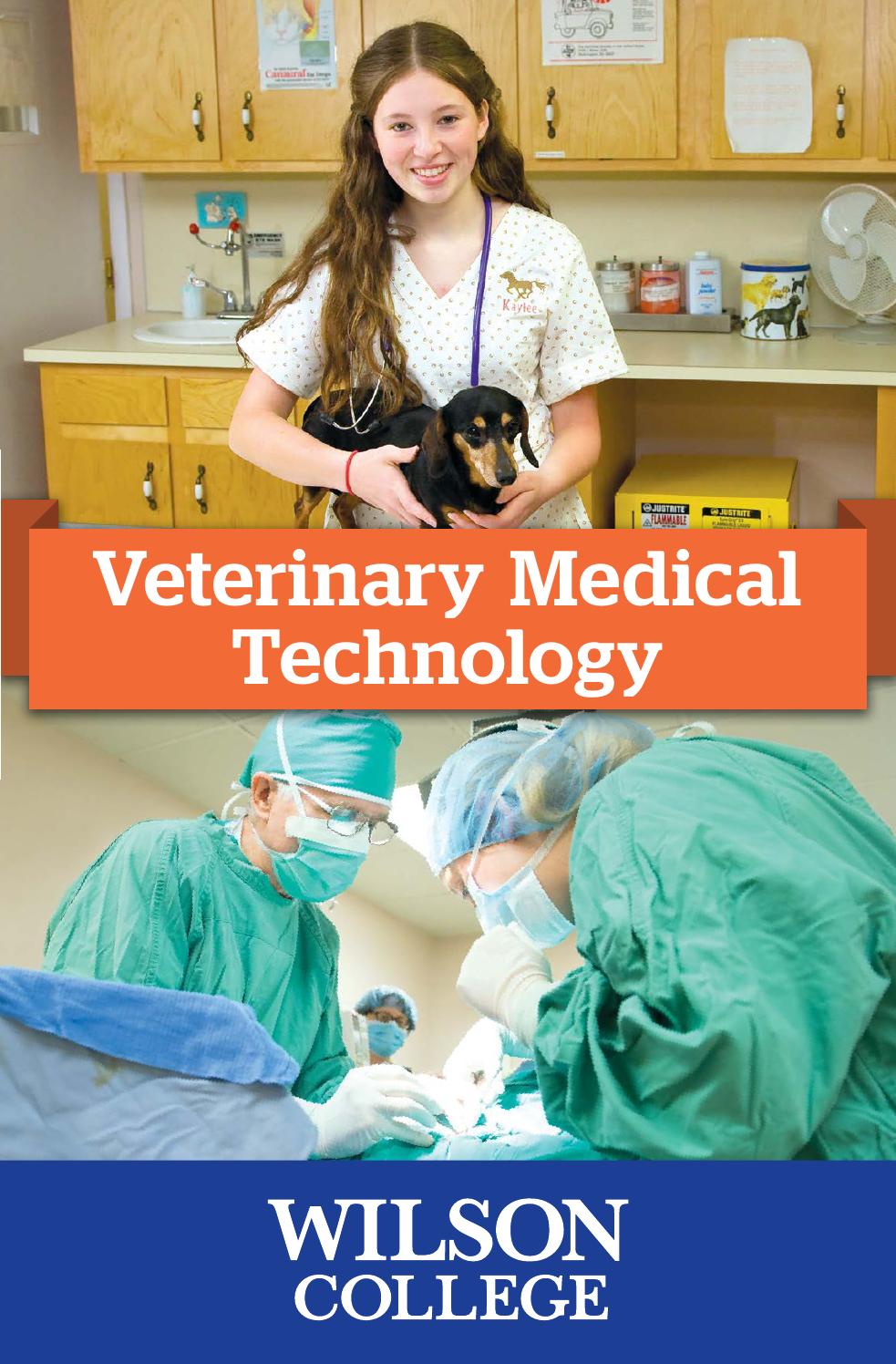 Veterinary Medical Technology Brochure by Wilson College Issuu