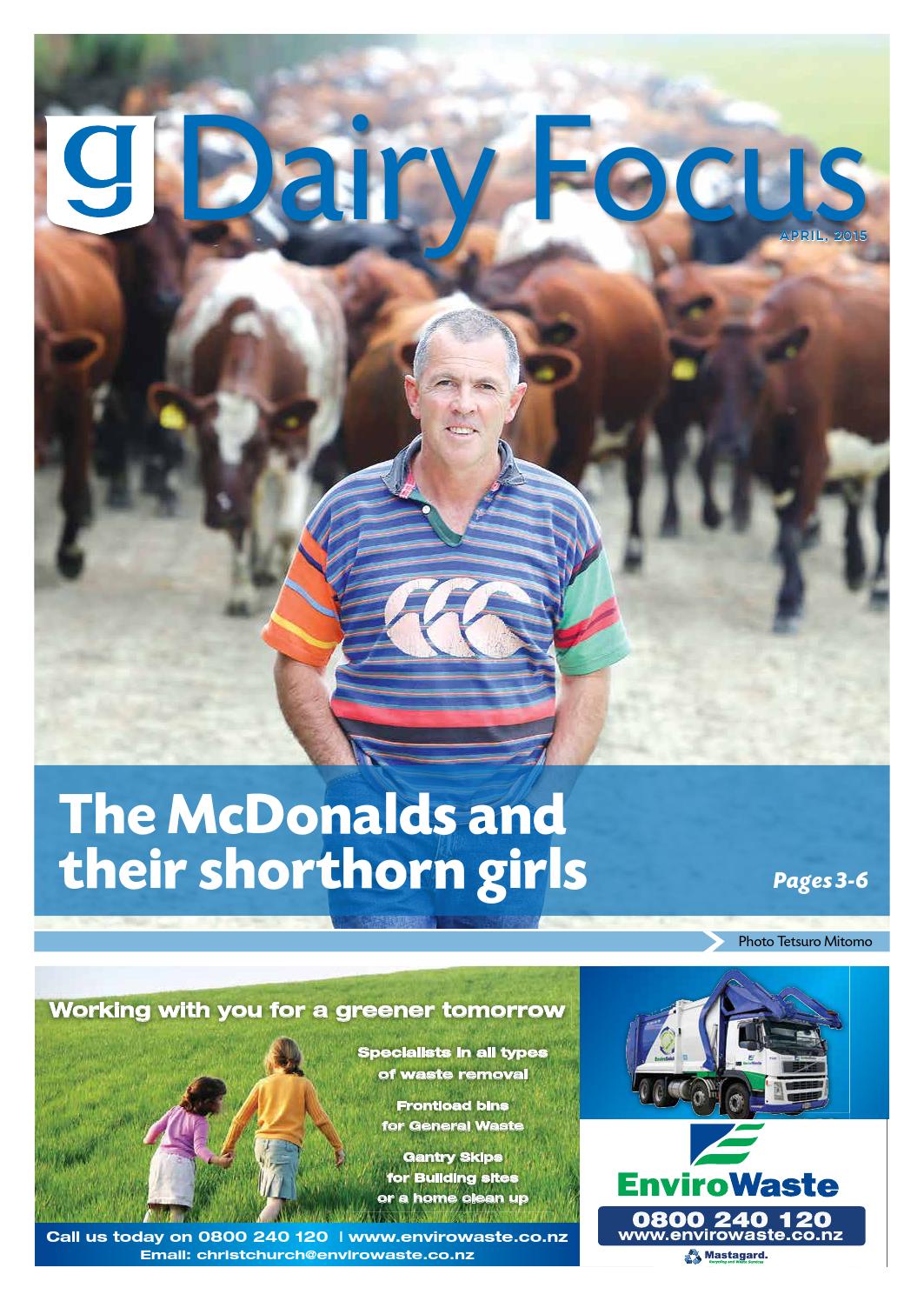 Ashburton guardian, dairy focus, april 28, 2015 by Ashburton Guardian