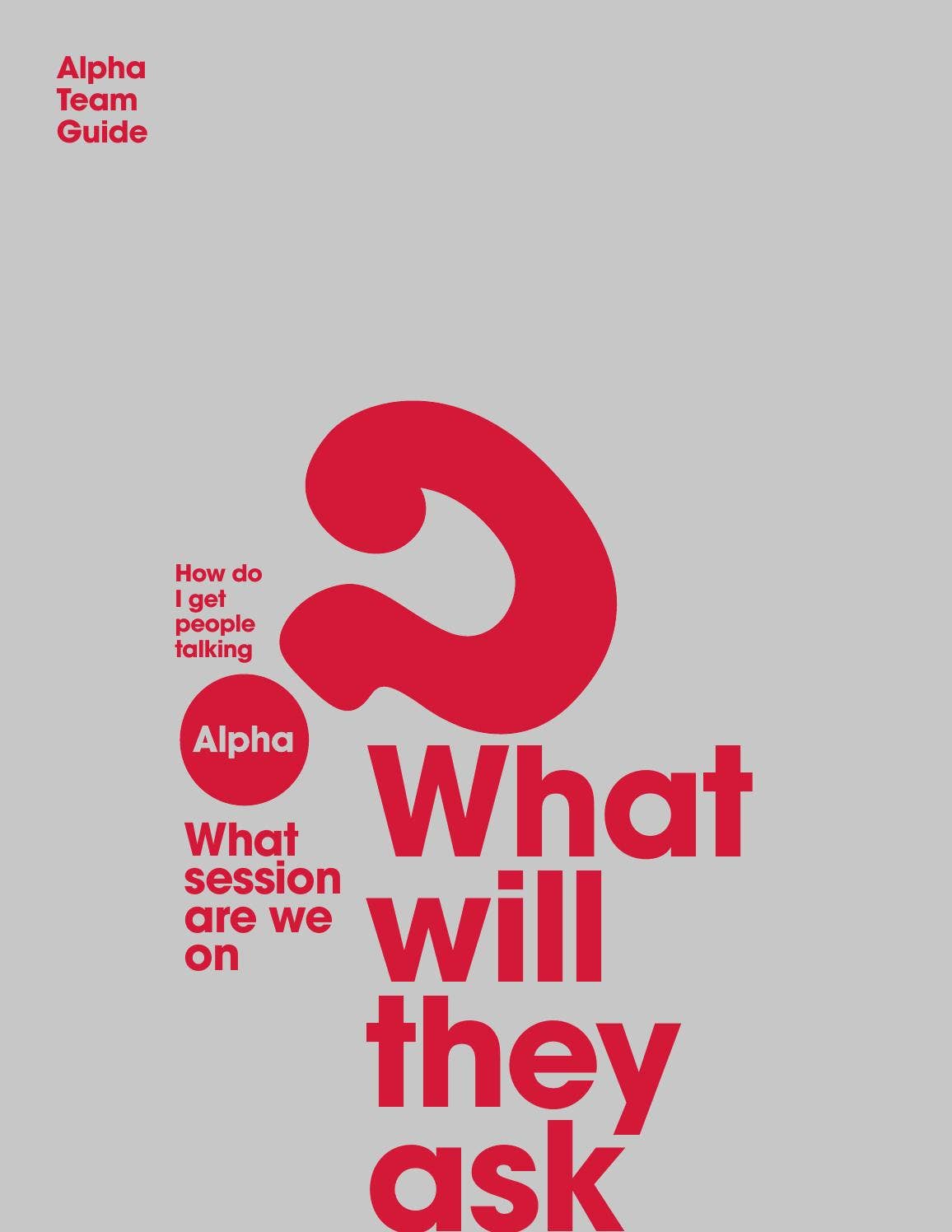 Alpha Team Guide Large Print by Alpha USA - Issuu