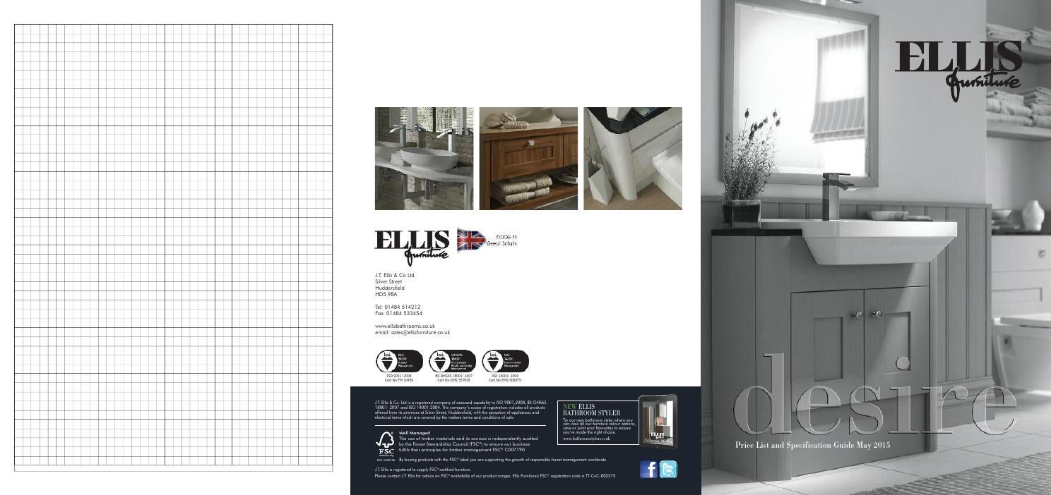 Ellis Bathroom price list may 2015 by Revealed Magazine Issuu