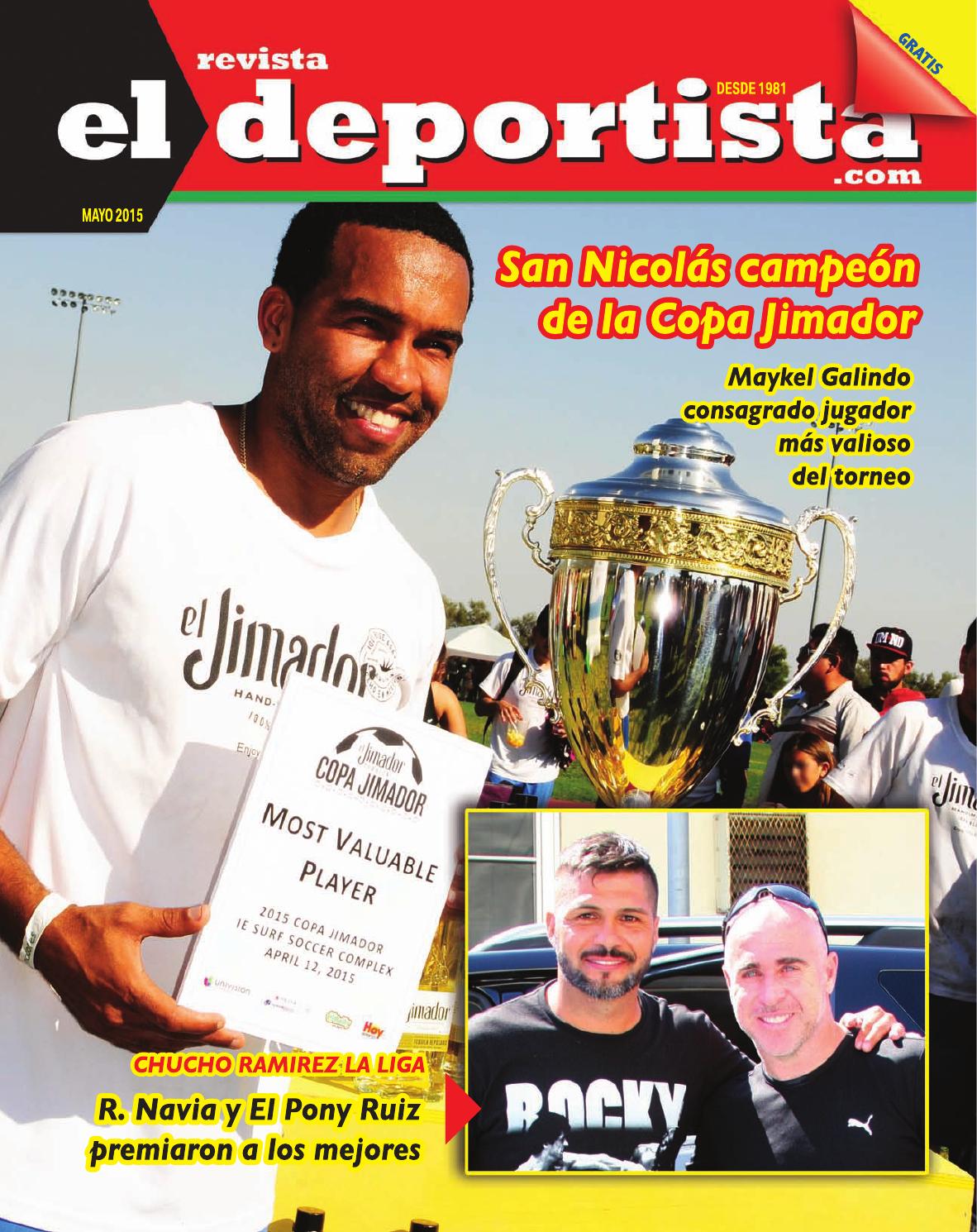 Revista El Deportista Mayo 2015 by el deportista Issuu