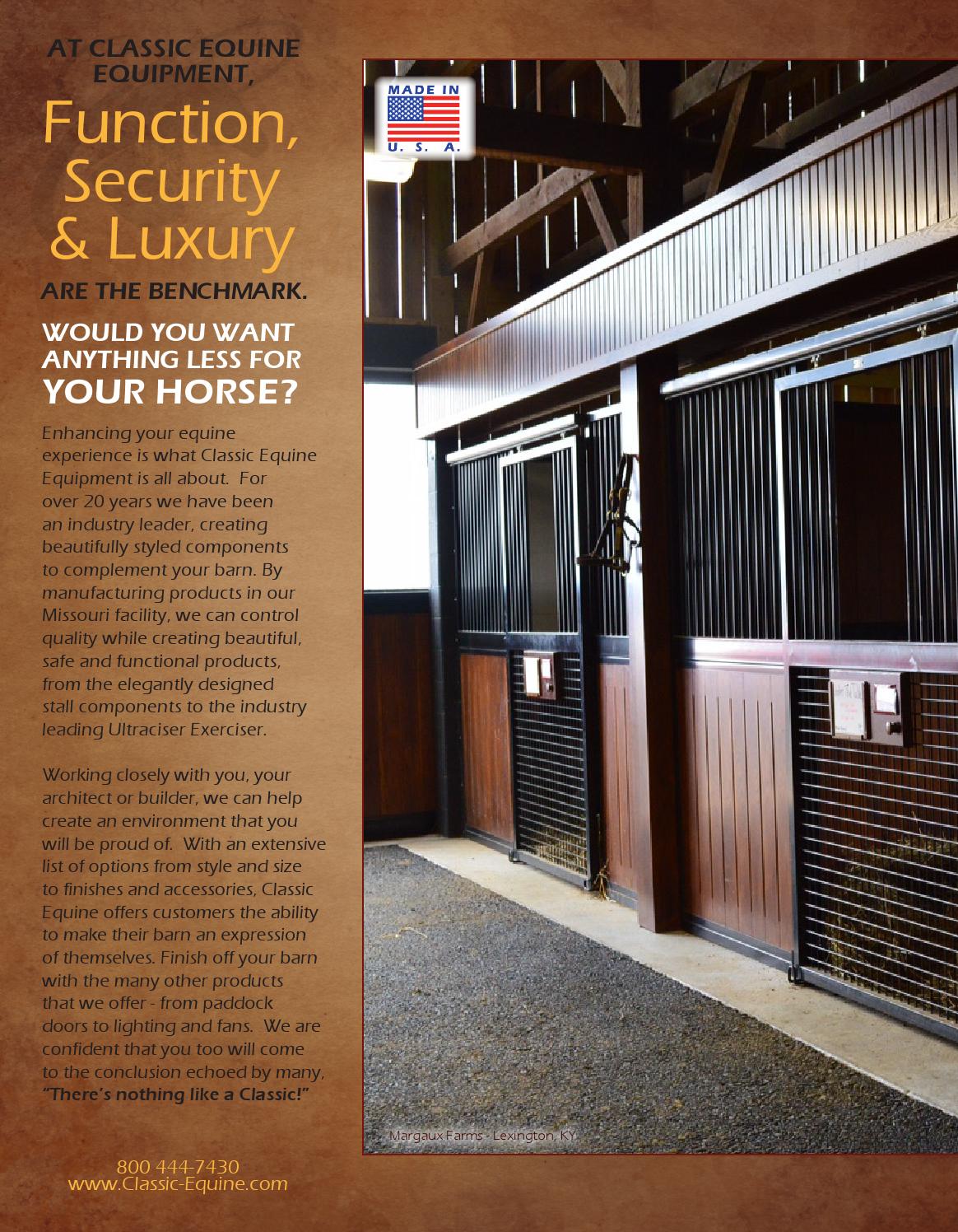 Classic Equine Equipment 2015 Catalog by Classic Equine Equipment Issuu