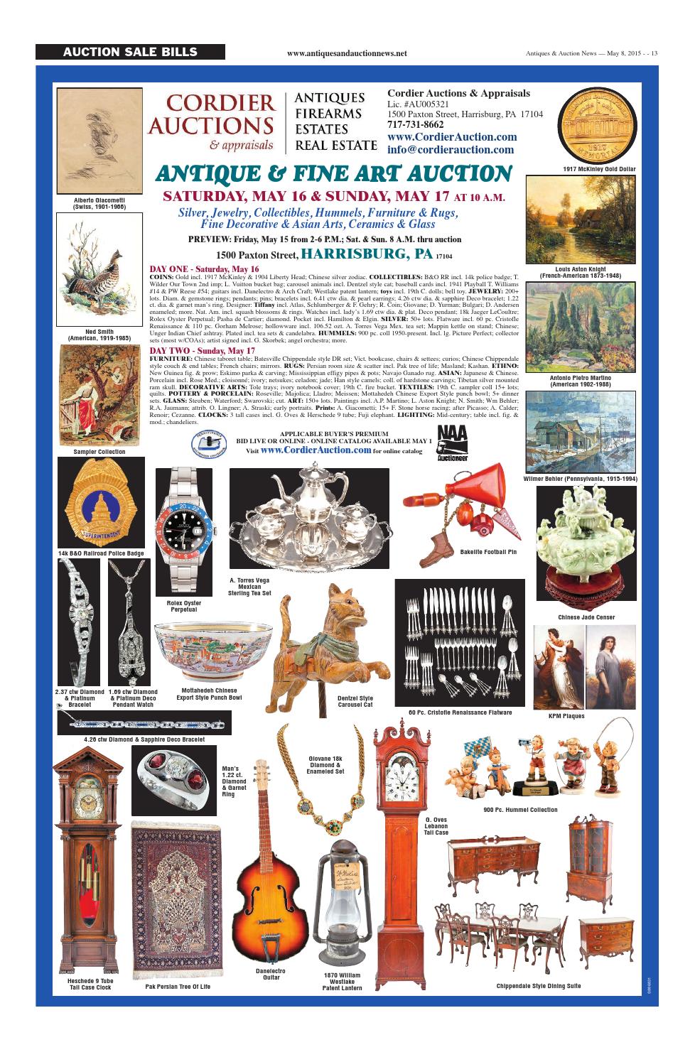 Antiques & Auction News 050815 by Antiques & Auction News Issuu