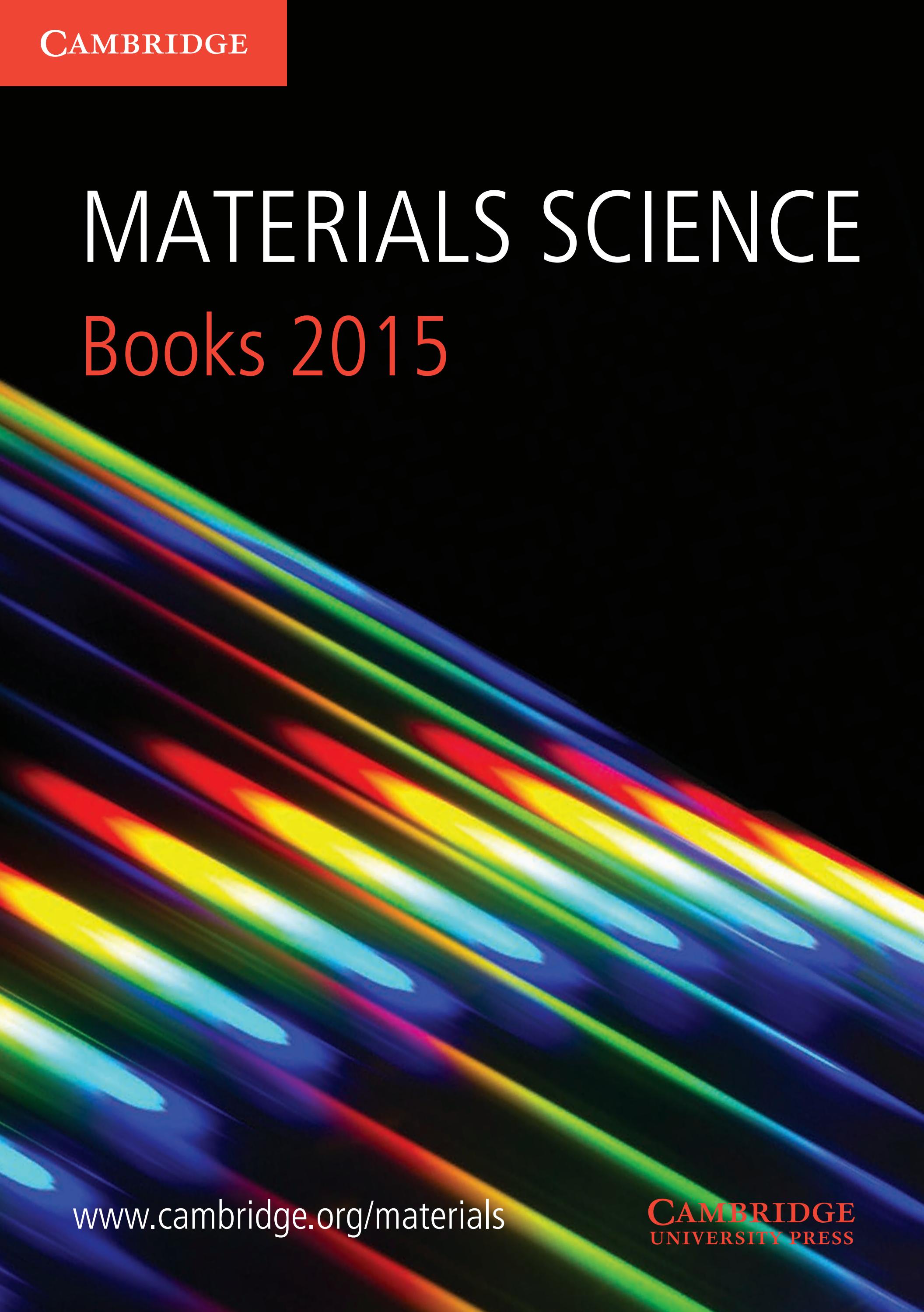 Materials Science Books 2015 by Cambridge University Press Issuu