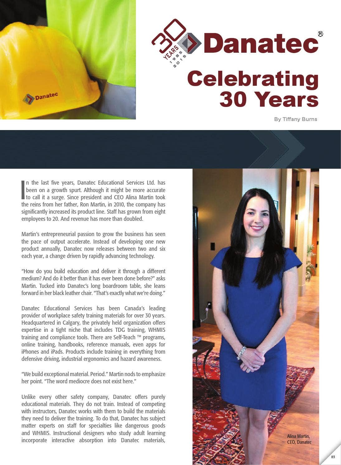 Danatec Promo Code BIC May 2015 - Danatec profile by Business in Calgary - Issuu