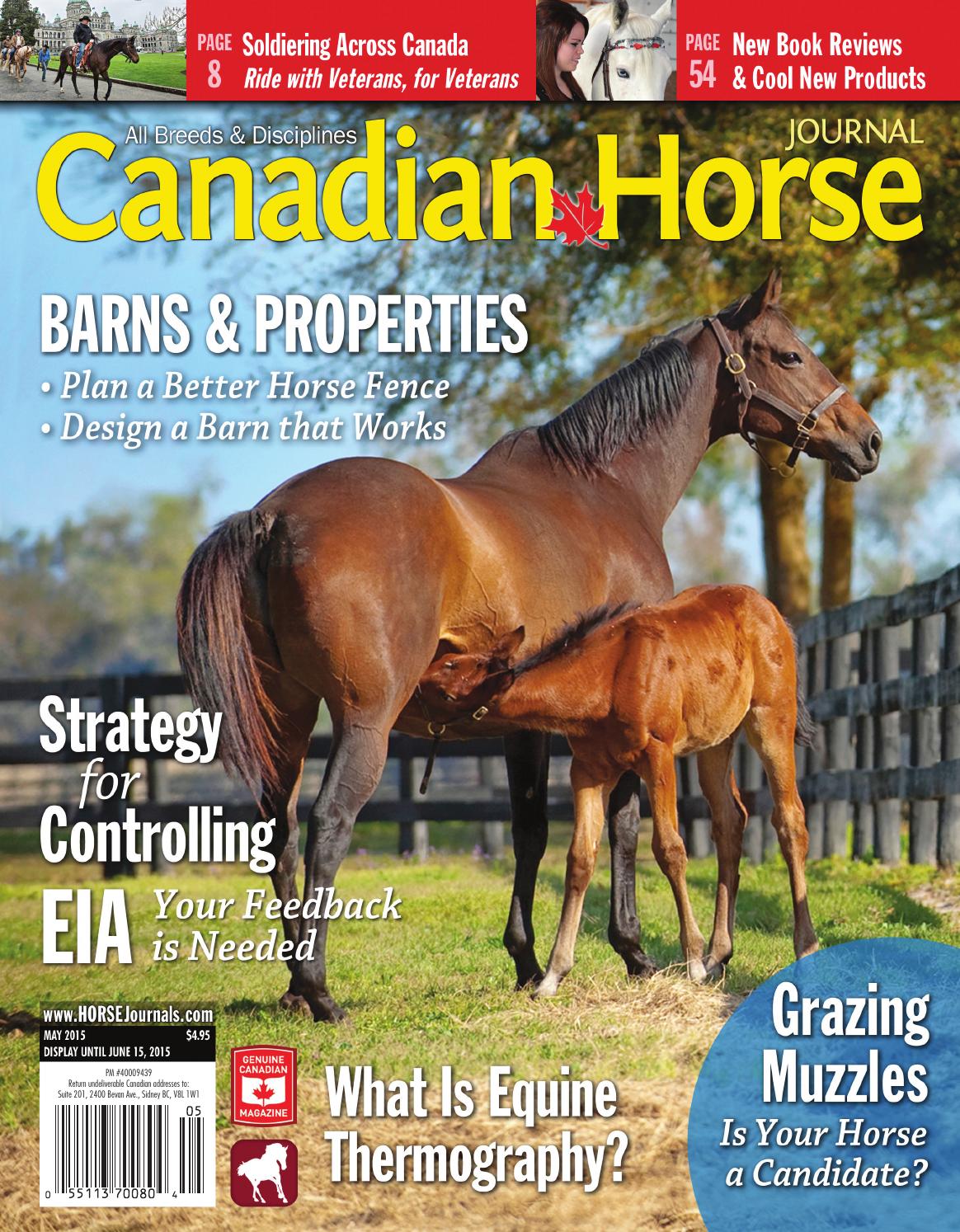 Canadian Horse JournalSAMPLEMay 2015 by Horse Community Journals Inc