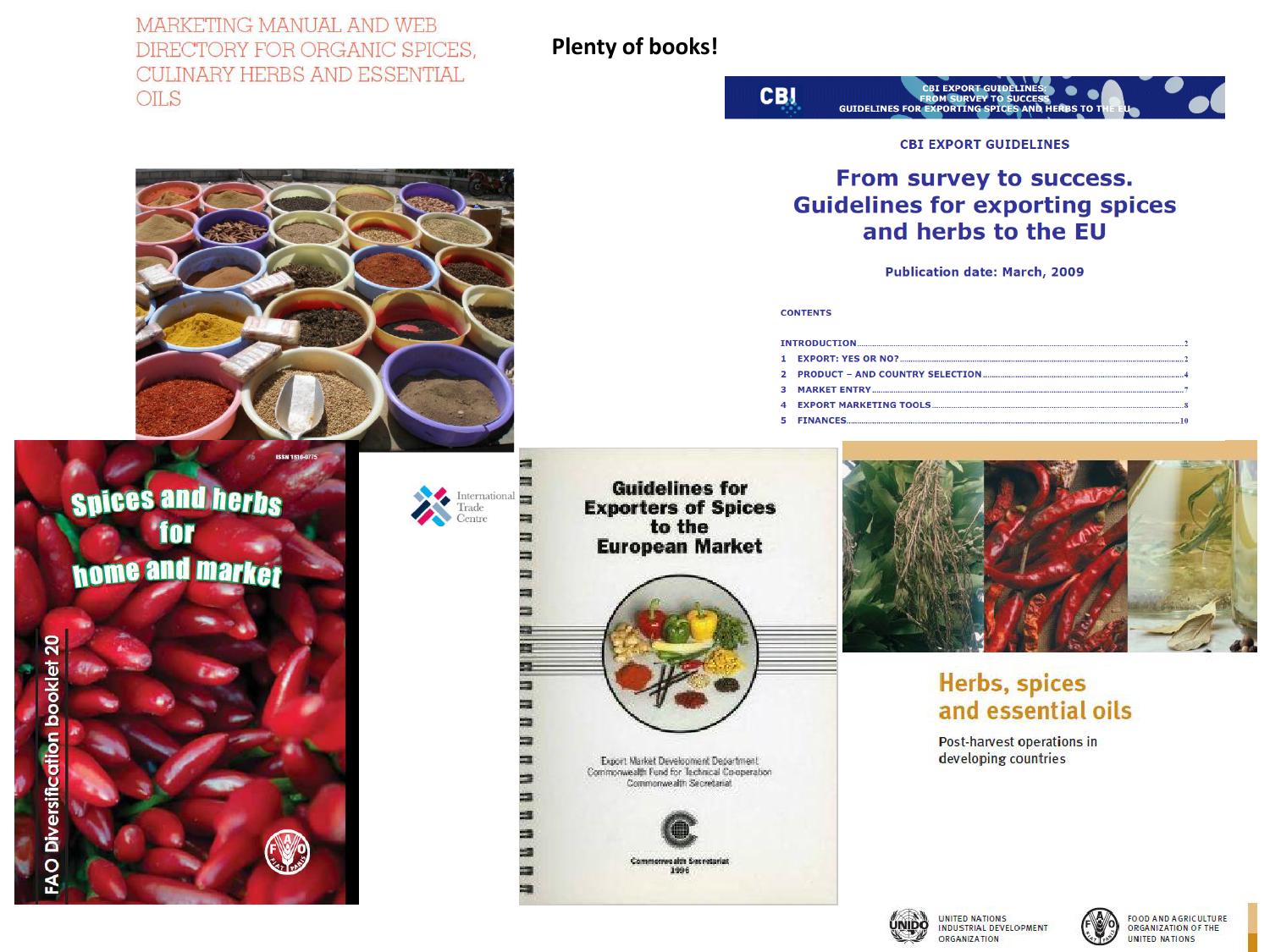 Exporting Herbs and Spices to the EU and ACP Countries. by Caribbean