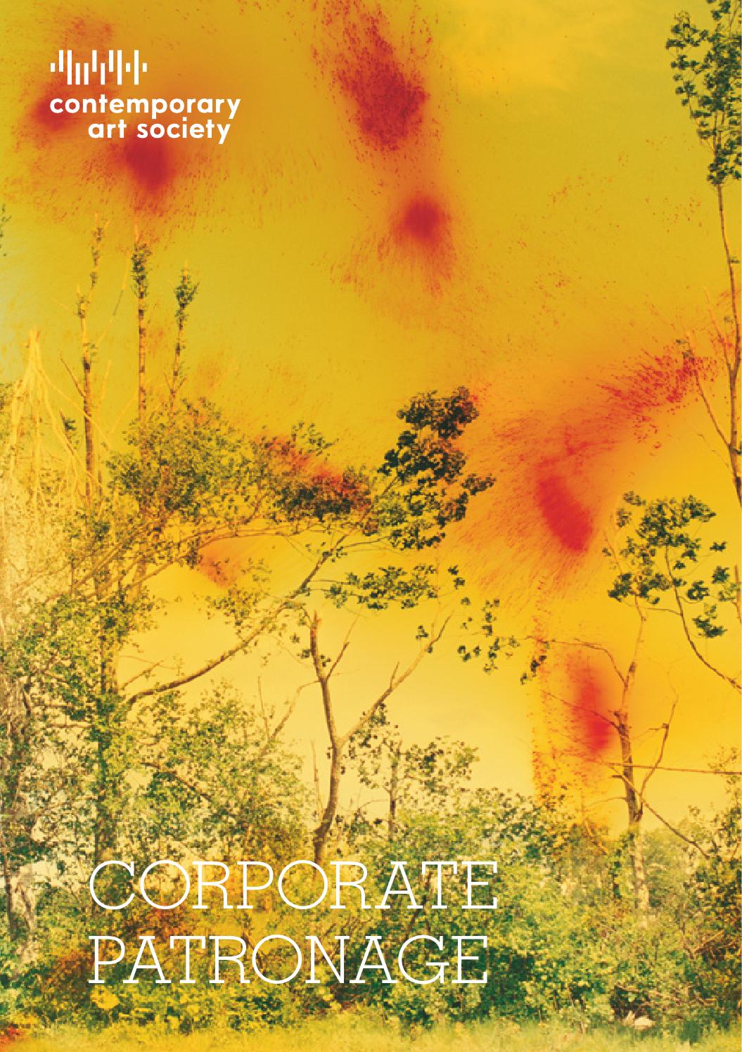 Contemporary Art Society Corporate Patronage by Contemporary Art Society Issuu