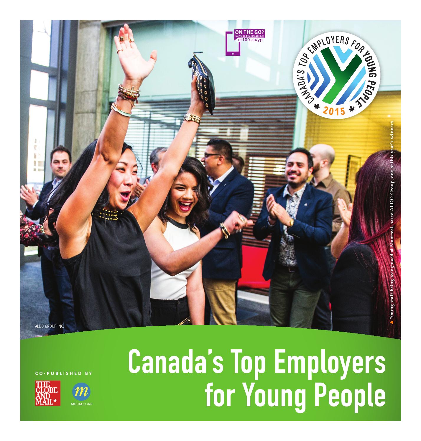 Canada s Top Employers For Young People 2015 By Canada s Top 100