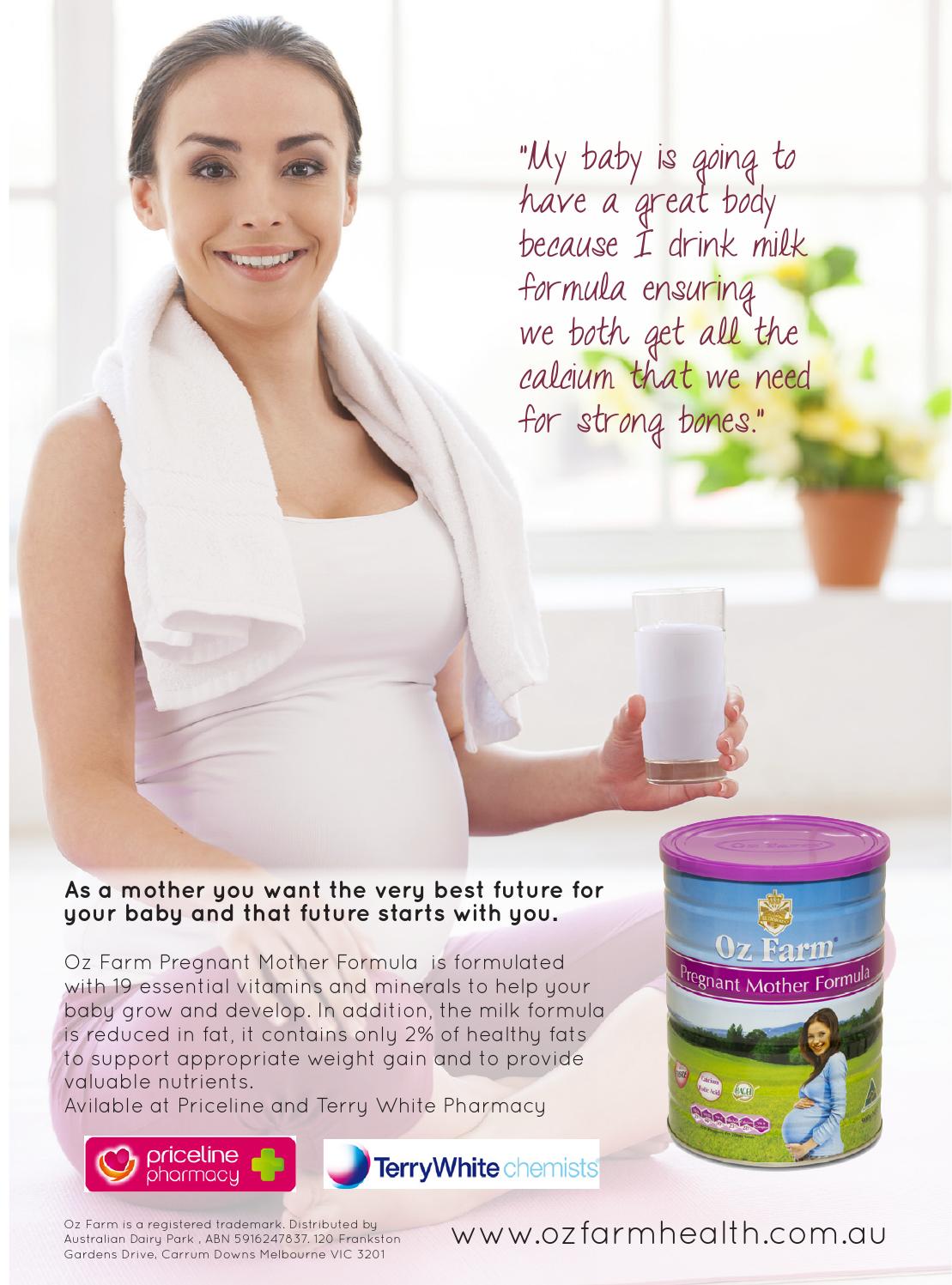 oz farm pregnant mother formula