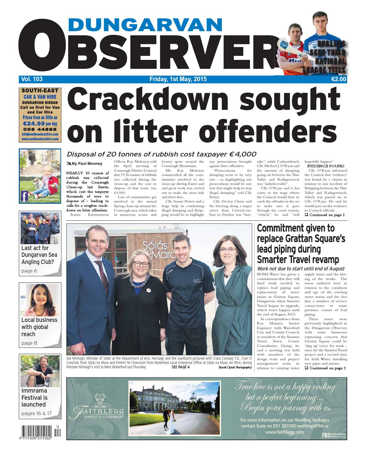 Dungarvan observer 1 5 2015 edition by Dungarvan Observer - Issuu