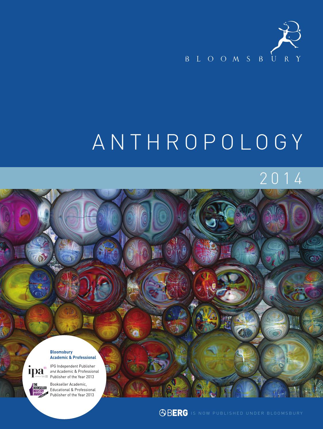 Anthropology Catalogue 2014 by Bloomsbury Publishing Issuu